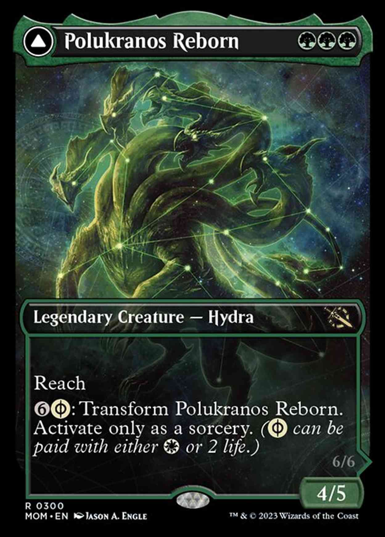Polukranos Reborn (Showcase) magic card front