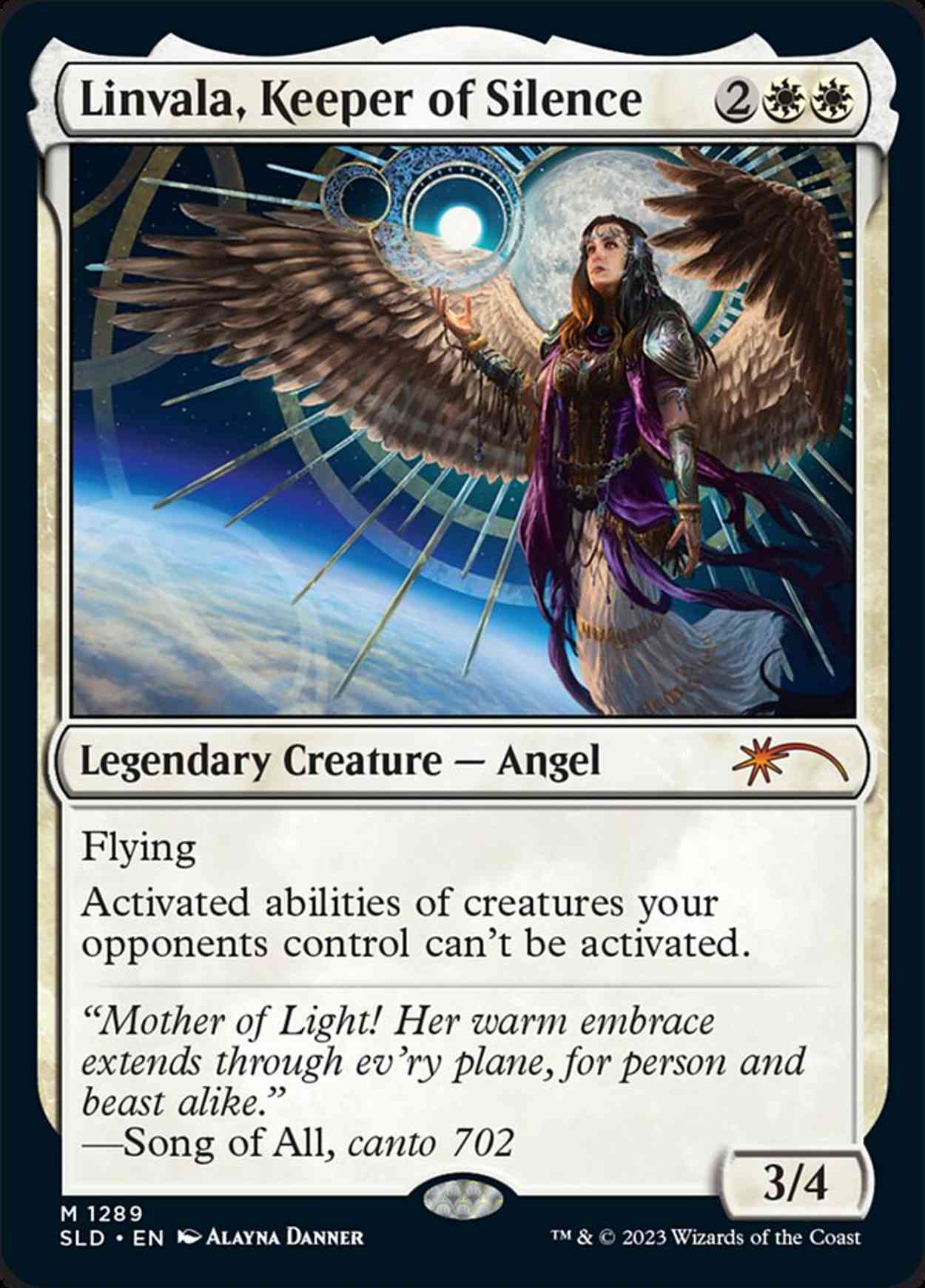 Linvala, Keeper of Silence magic card front