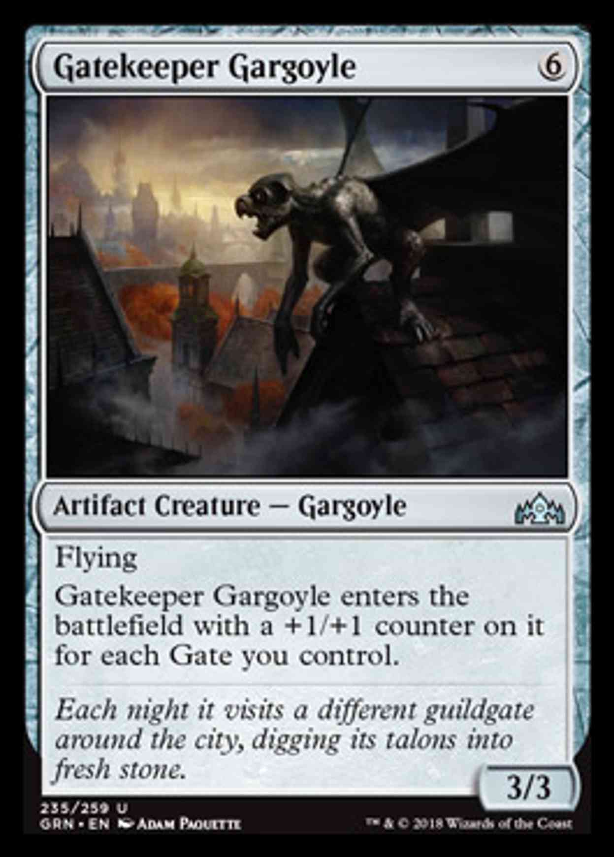 Gatekeeper Gargoyle magic card front