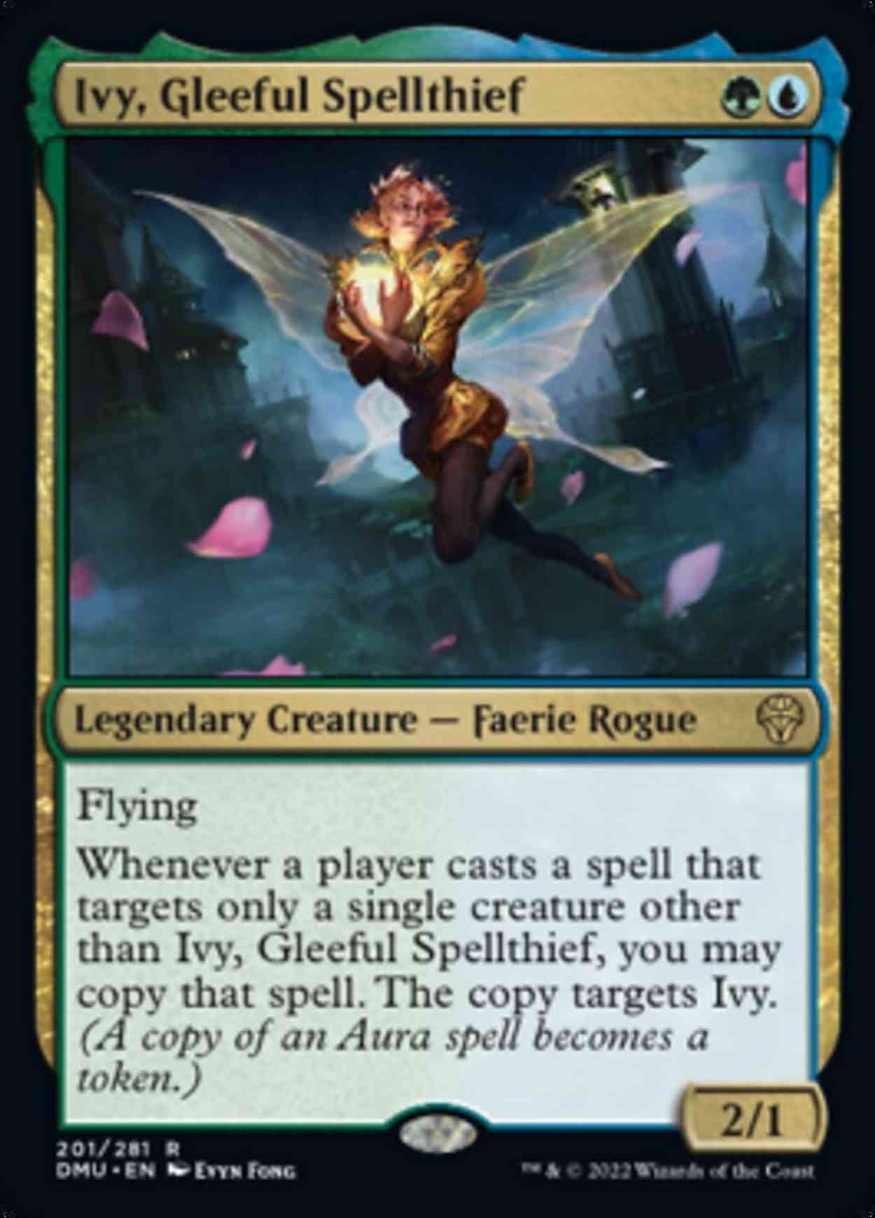 Ivy, Gleeful Spellthief magic card front