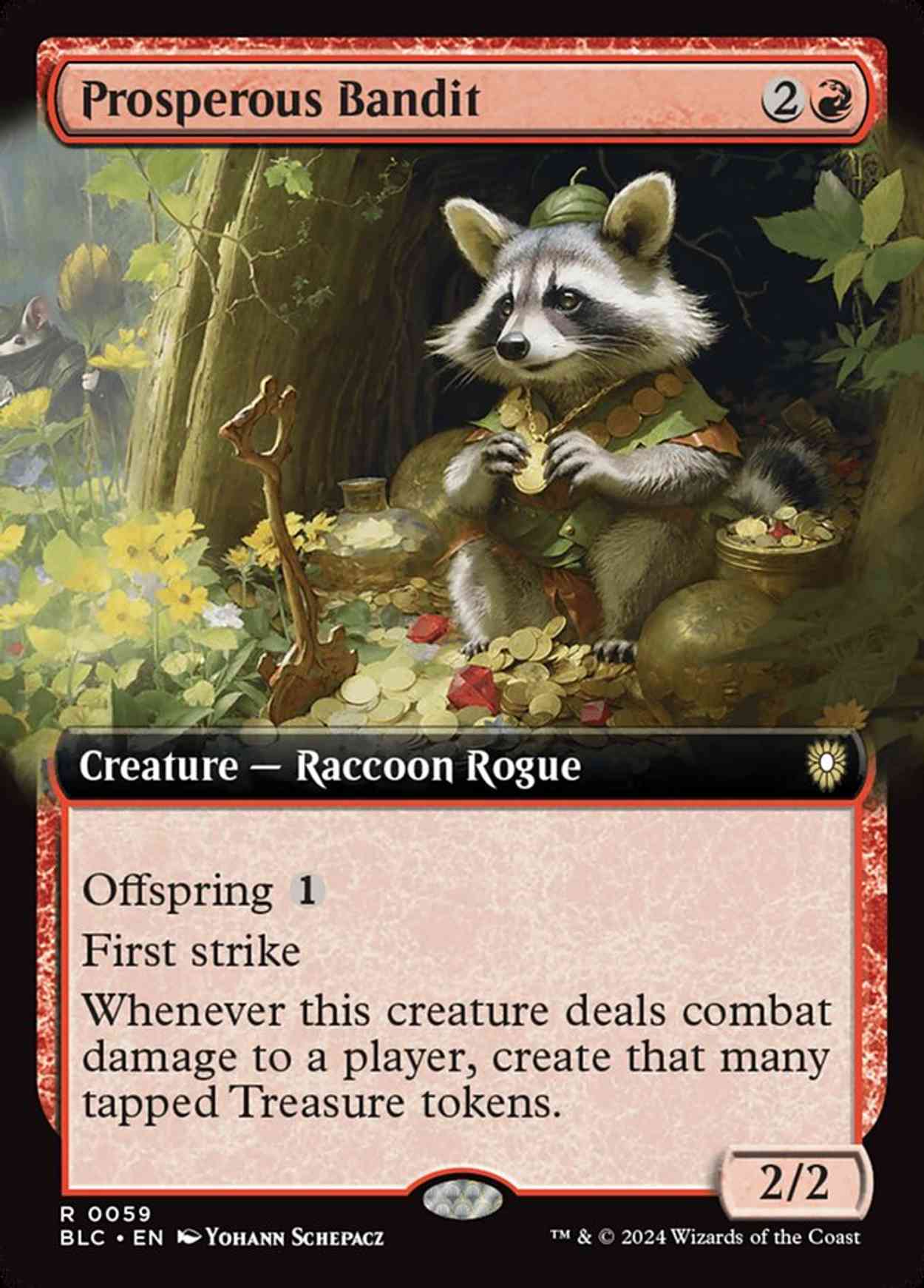 Prosperous Bandit magic card front