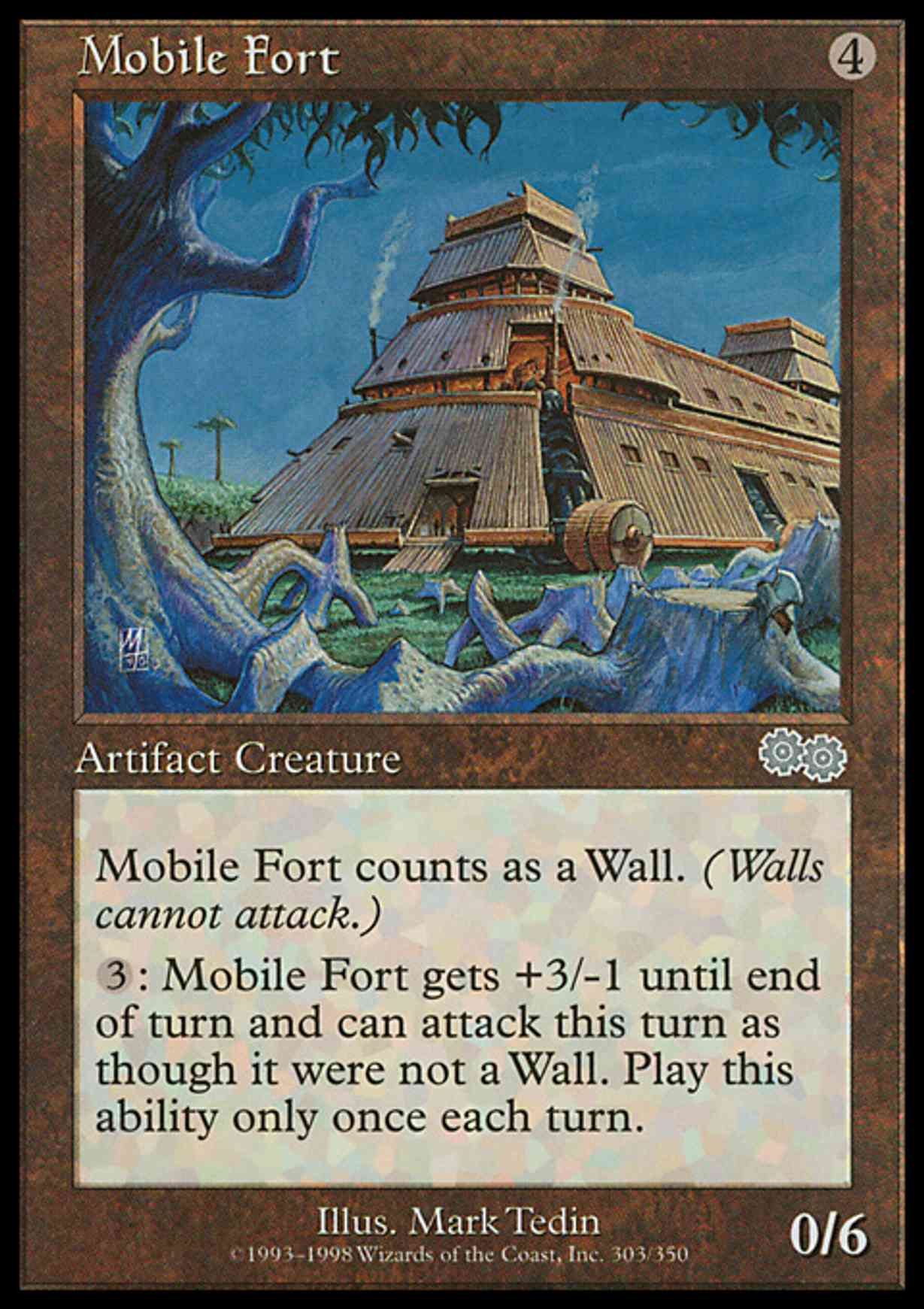 Mobile Fort magic card front