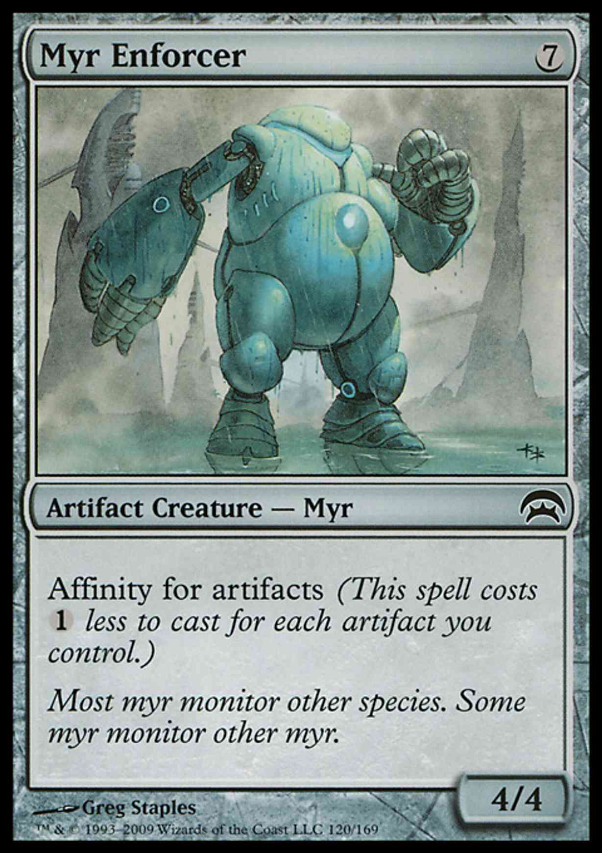 Myr Enforcer magic card front