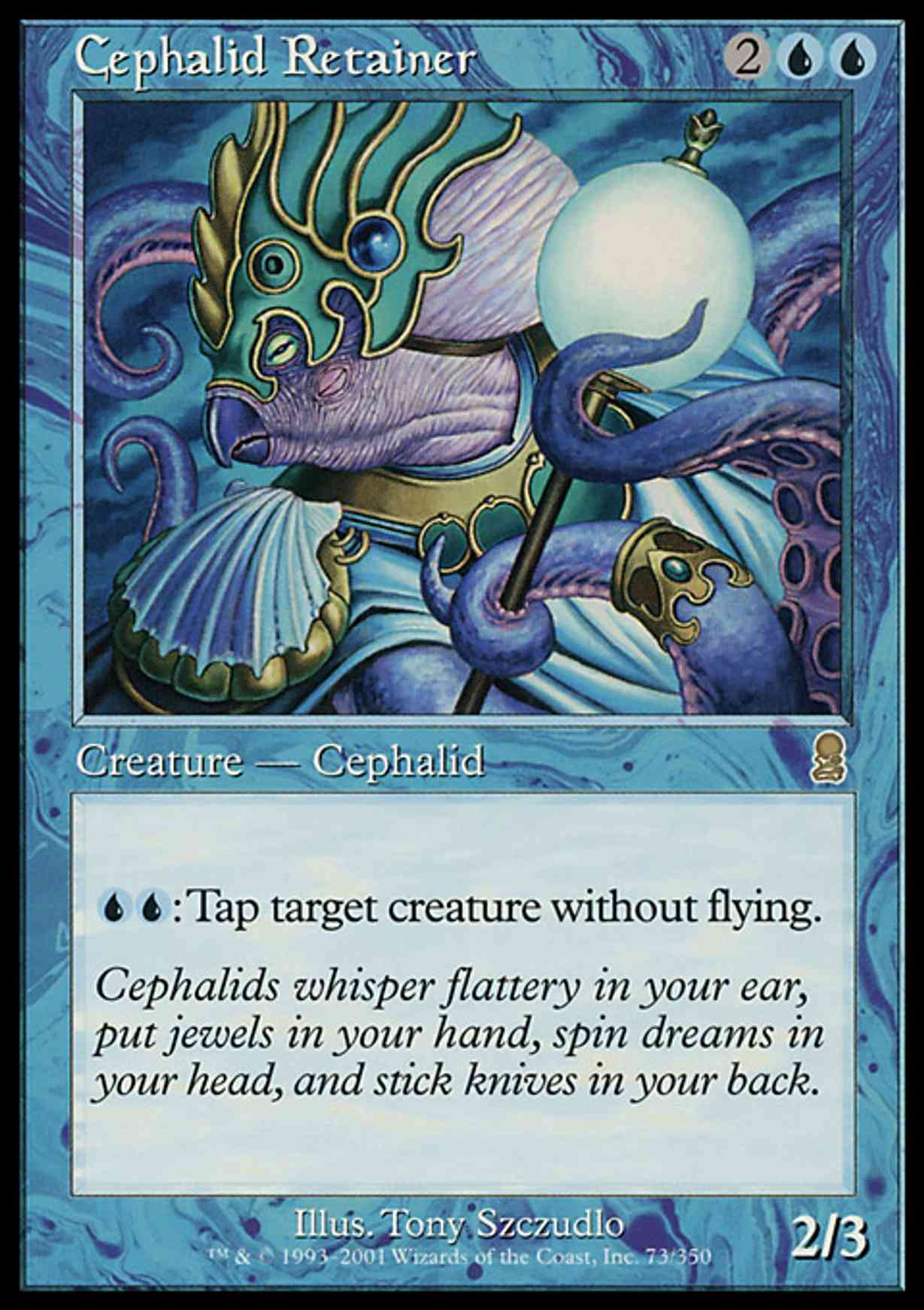 Cephalid Retainer magic card front