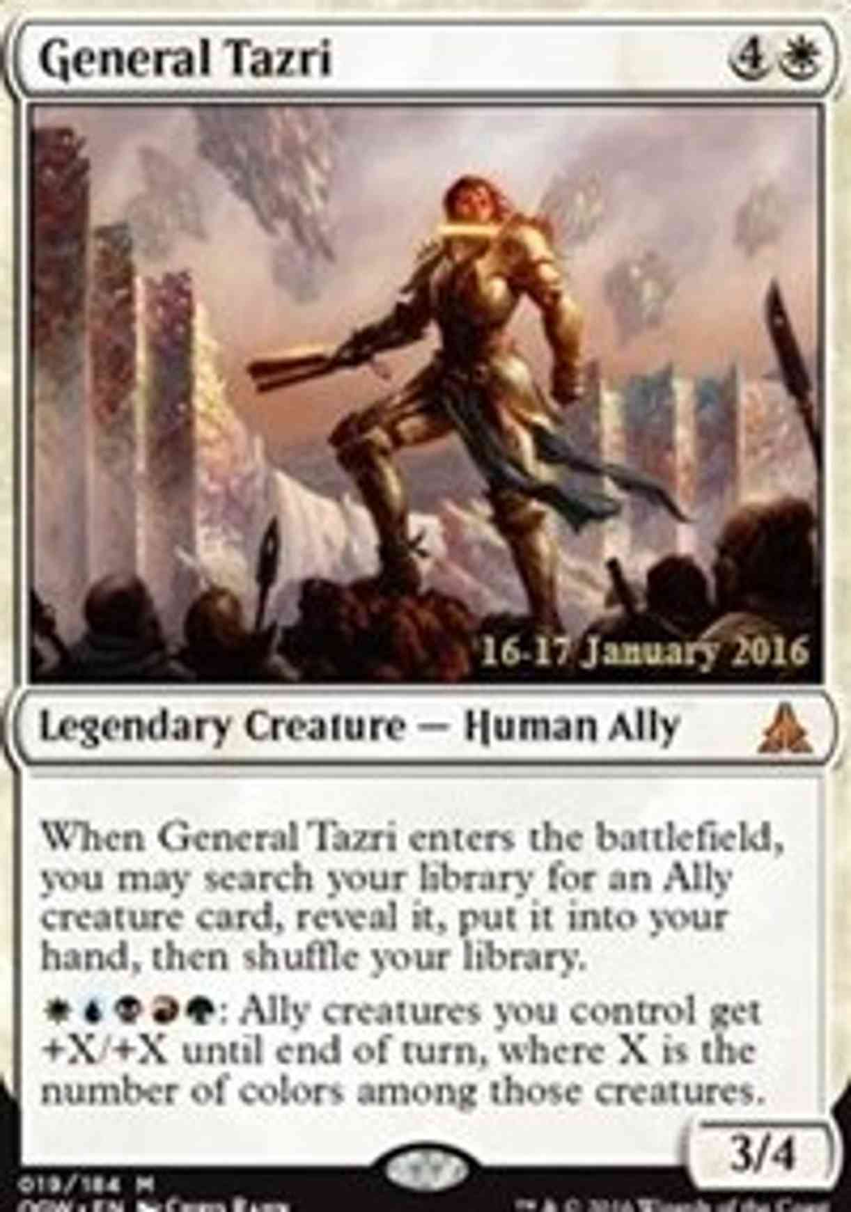 General Tazri magic card front