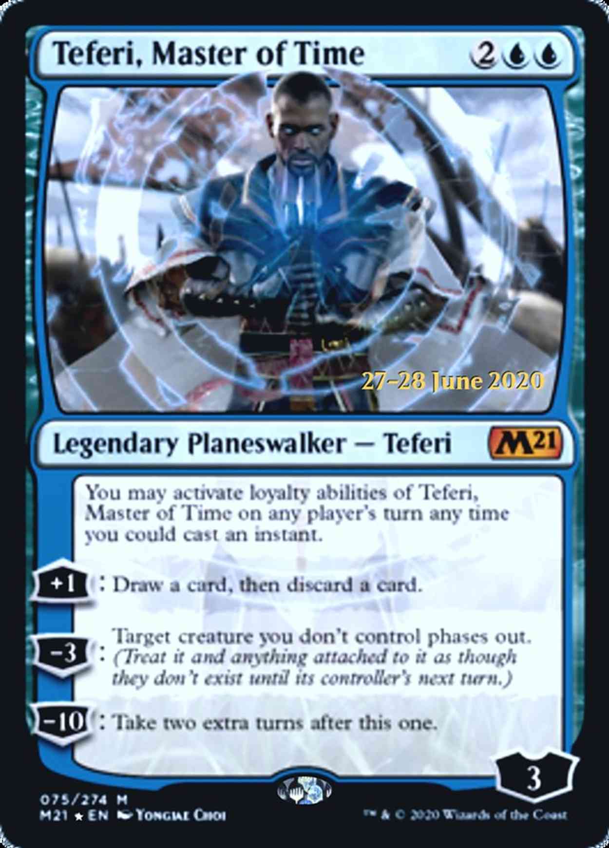 Teferi, Master of Time magic card front