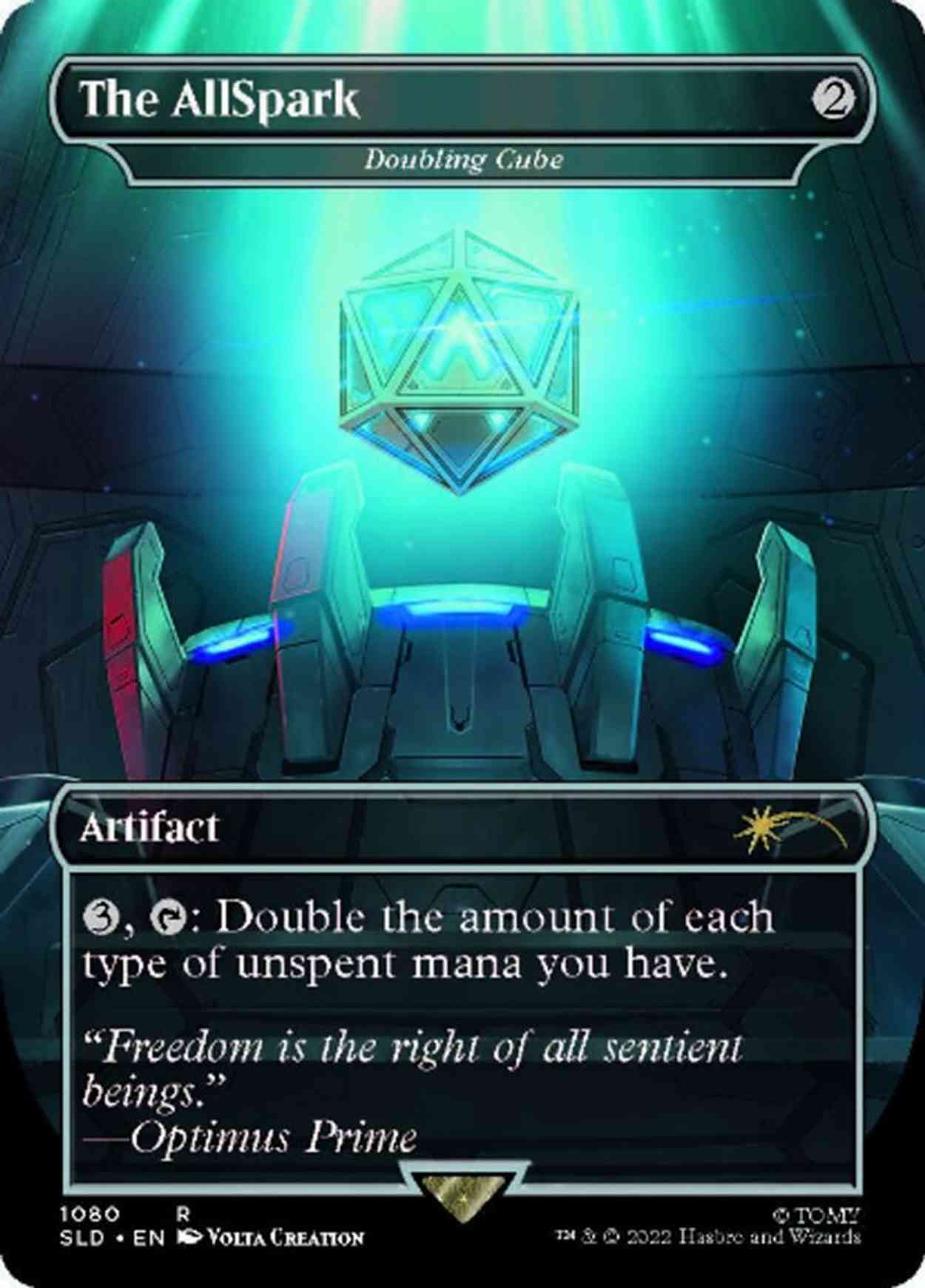 The AllSpark - Doubling Cube magic card front
