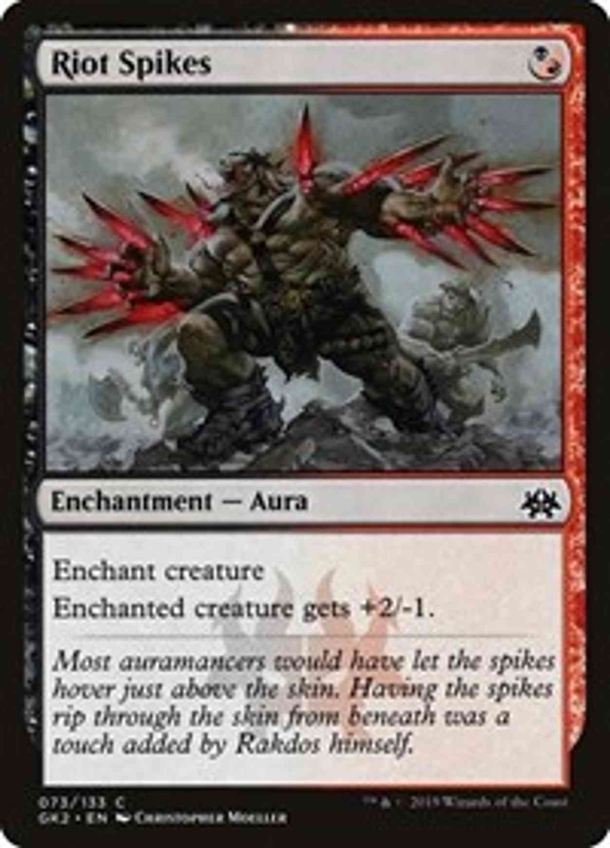 Riot Spikes magic card front