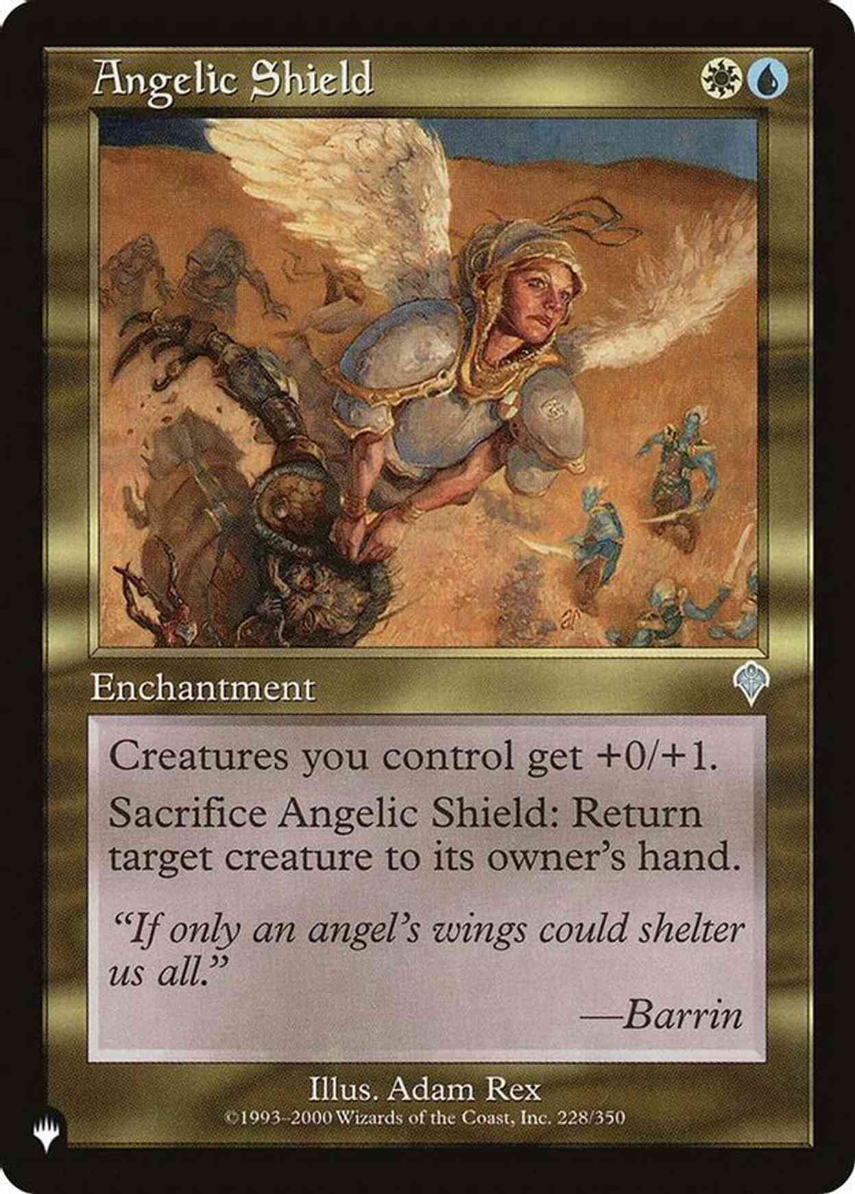 Angelic Shield magic card front