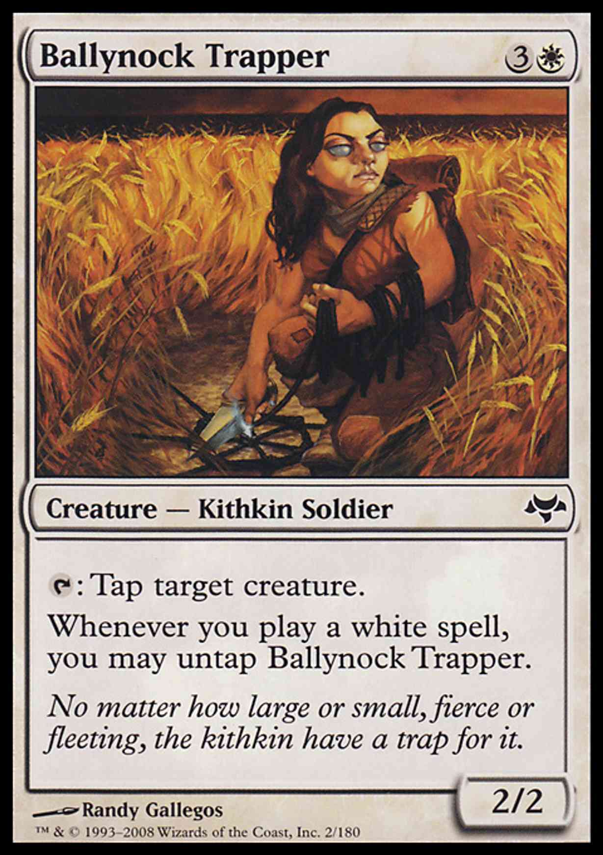 Ballynock Trapper magic card front