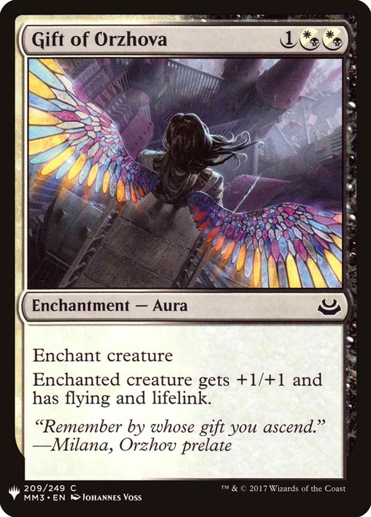 Gift of Orzhova magic card front
