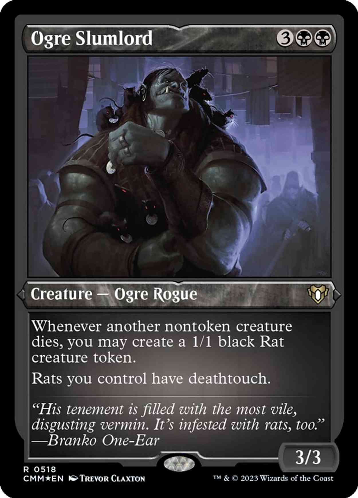 Ogre Slumlord (Foil Etched) magic card front