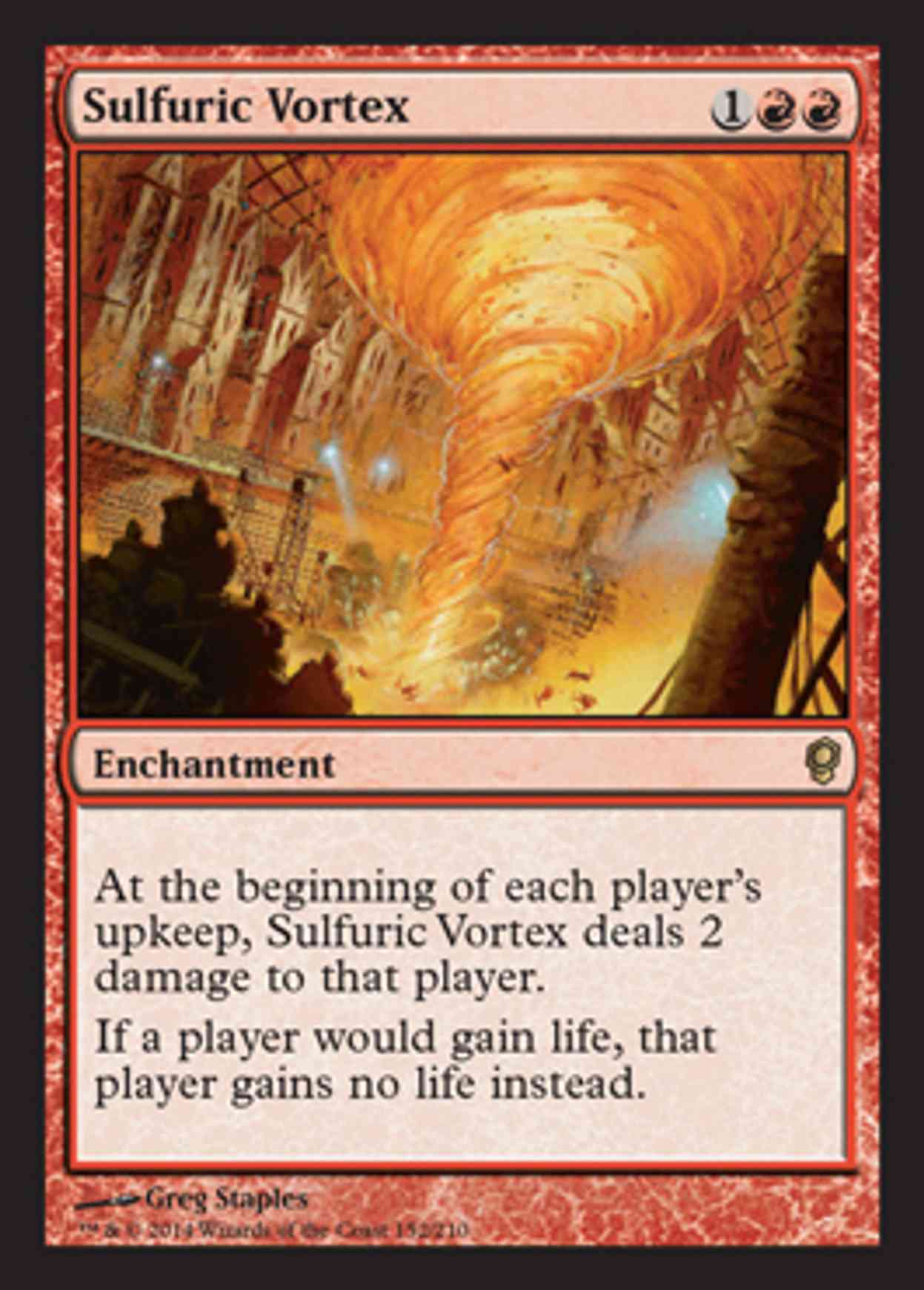 Sulfuric Vortex magic card front