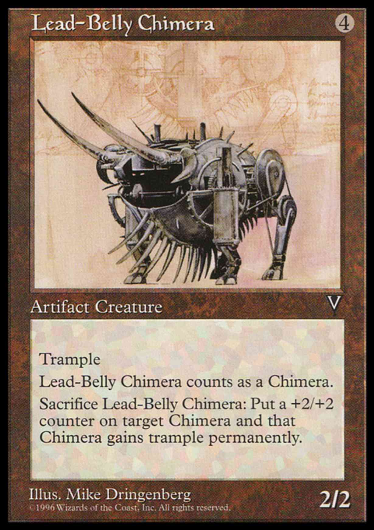 Lead-Belly Chimera magic card front