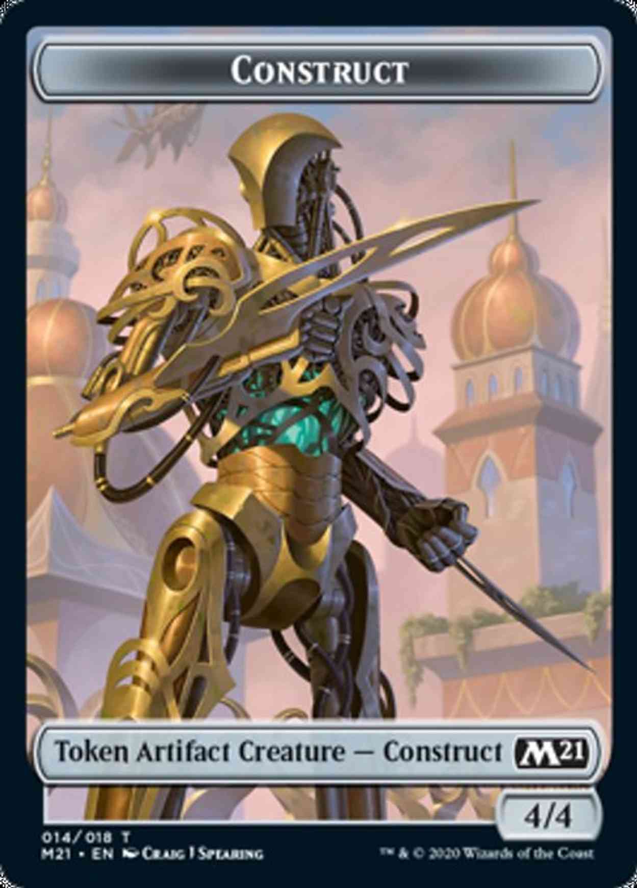 Construct Token magic card front