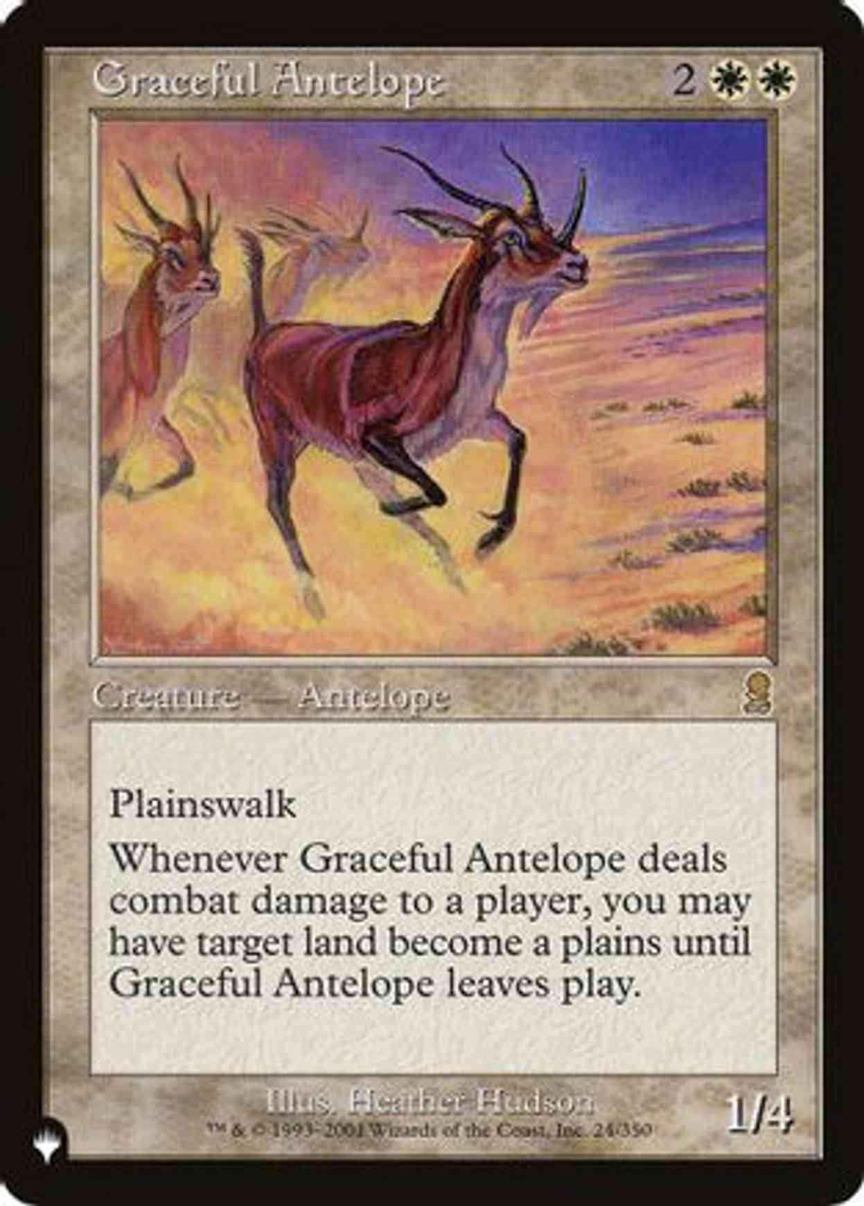 Graceful Antelope magic card front