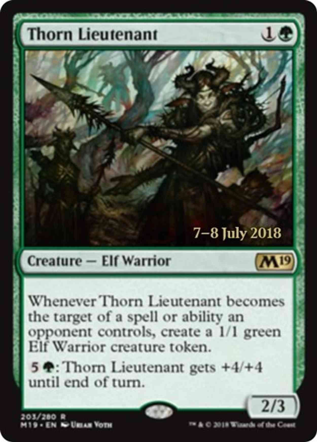 Thorn Lieutenant magic card front