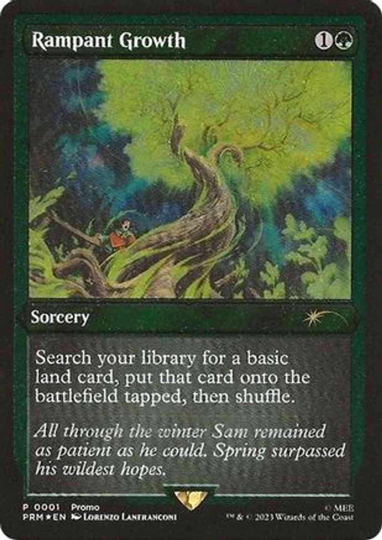 Rampant Growth (Foil Etched) magic card front