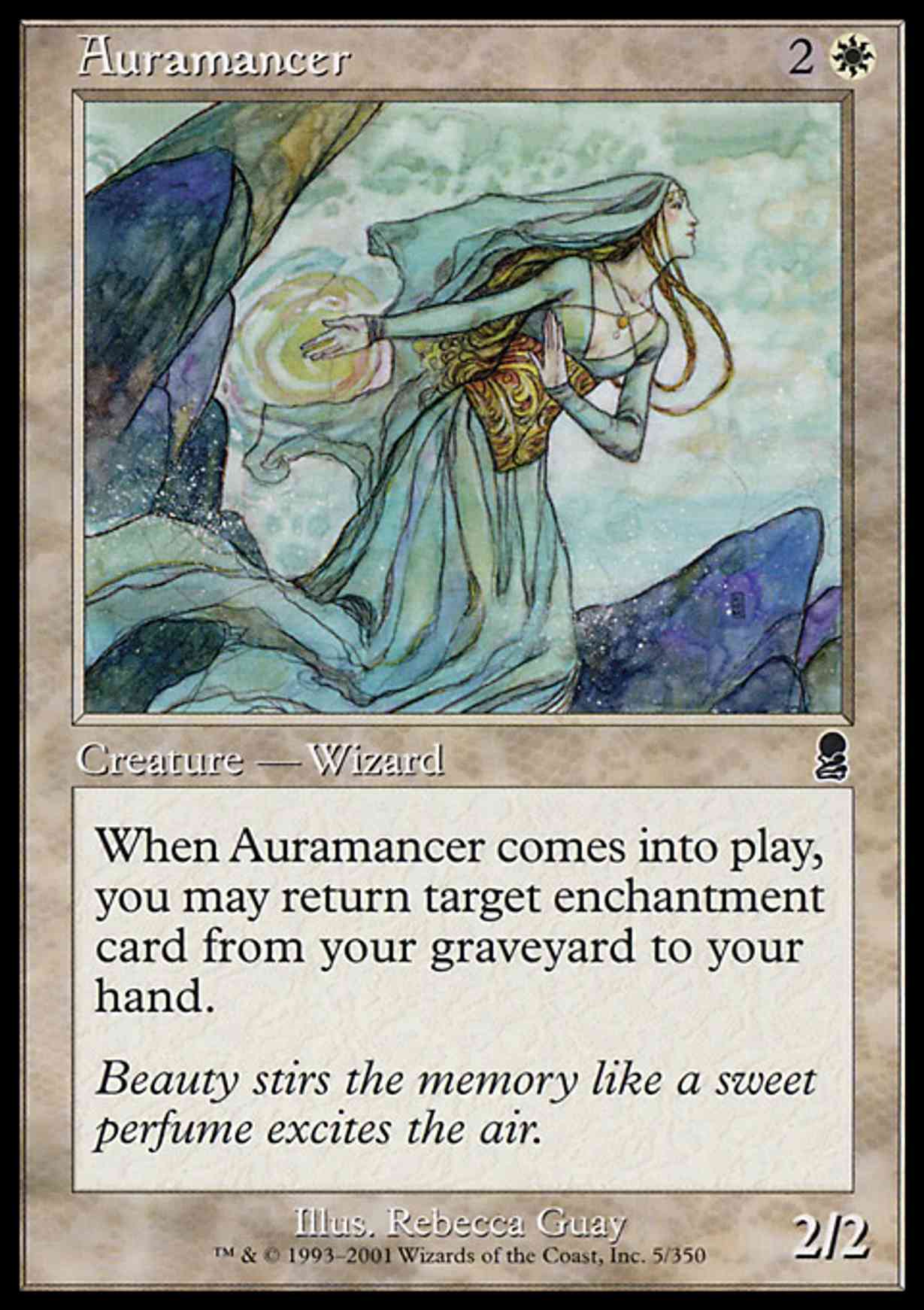 Auramancer magic card front