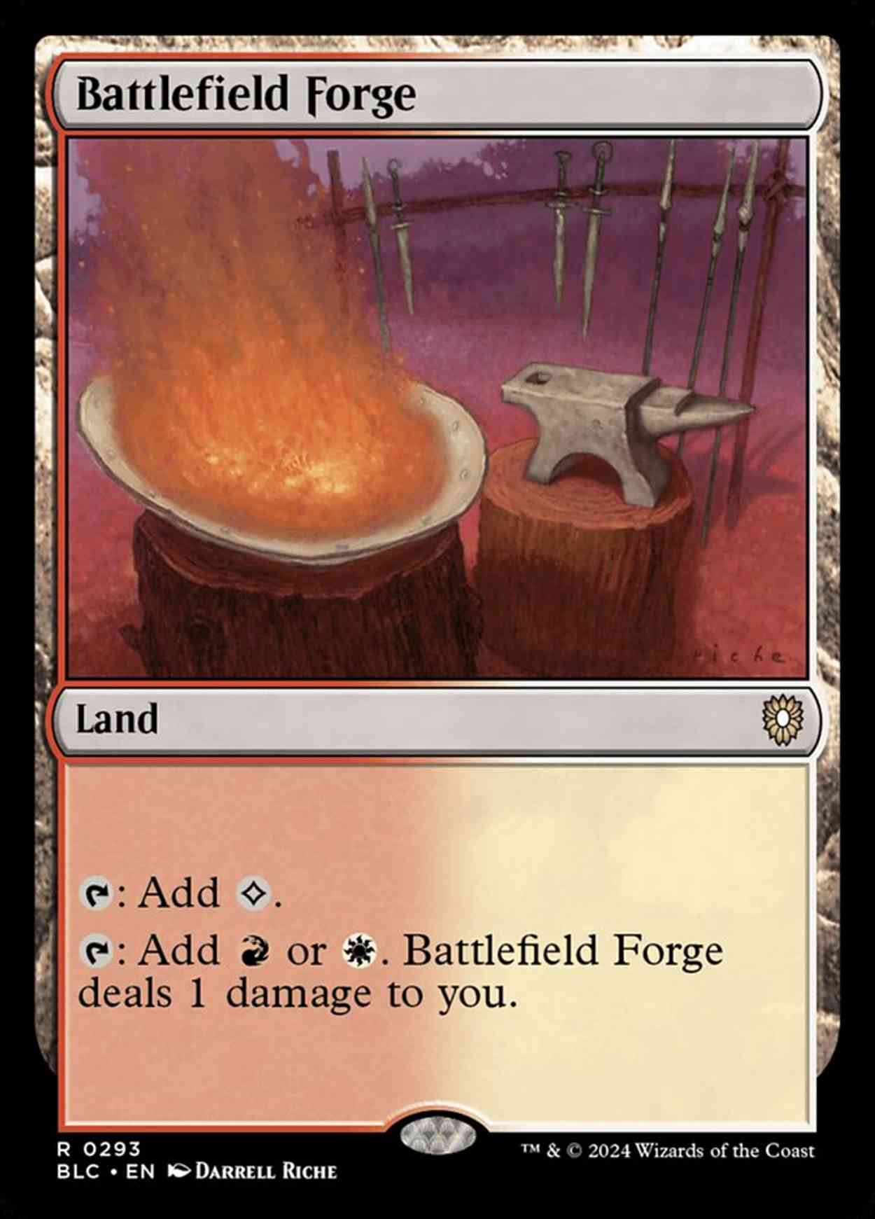 Battlefield Forge magic card front