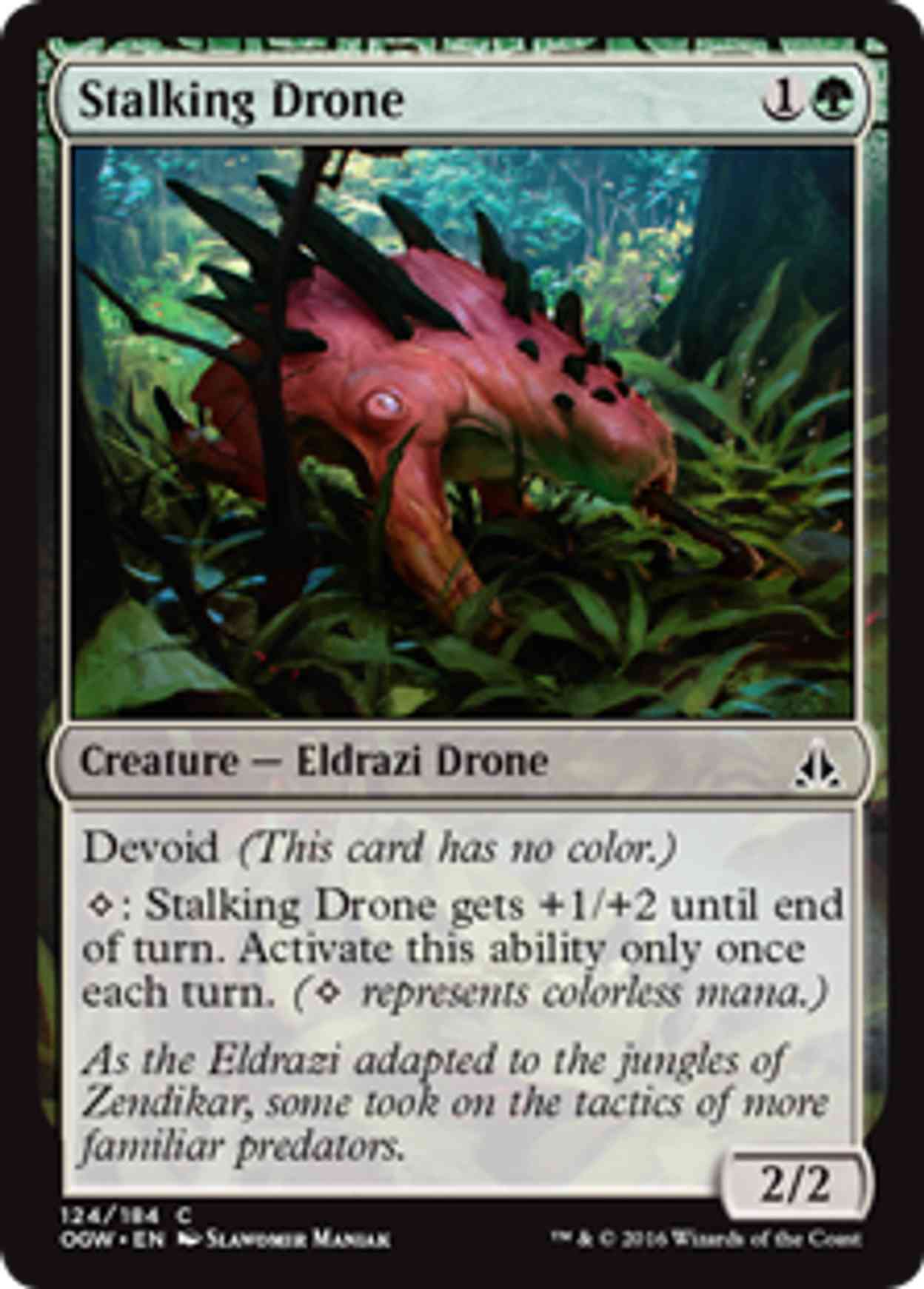 Stalking Drone magic card front