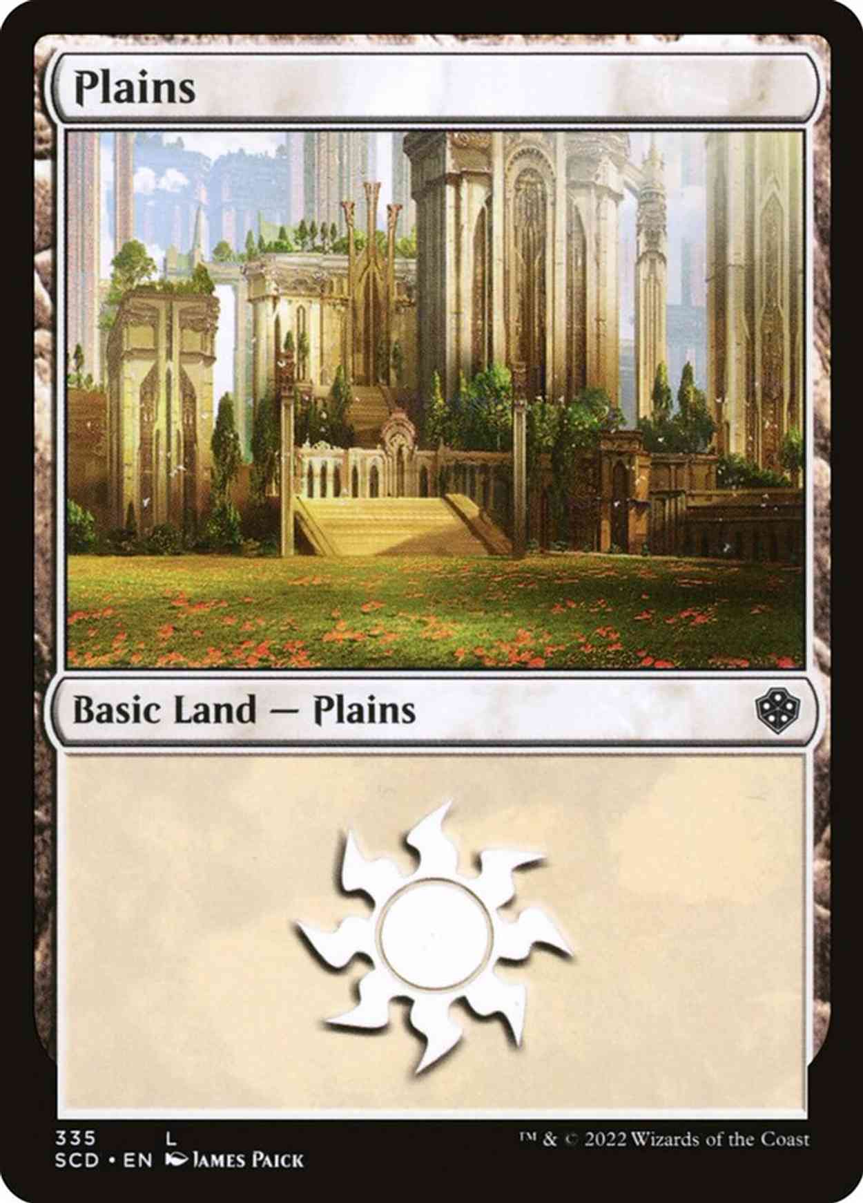 Plains (335) magic card front
