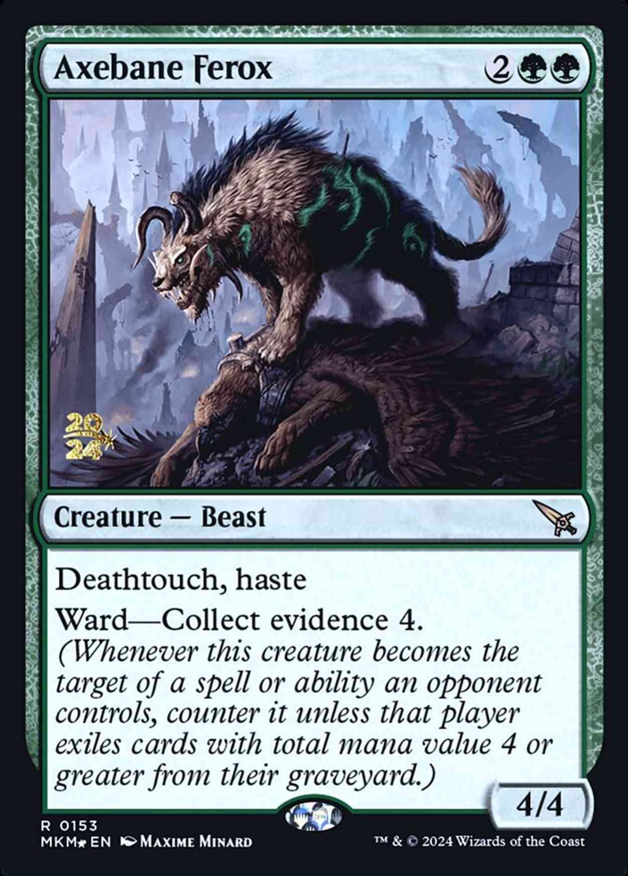 Axebane Ferox magic card front