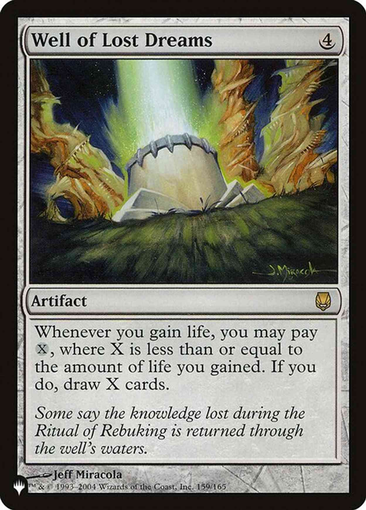 Well of Lost Dreams magic card front