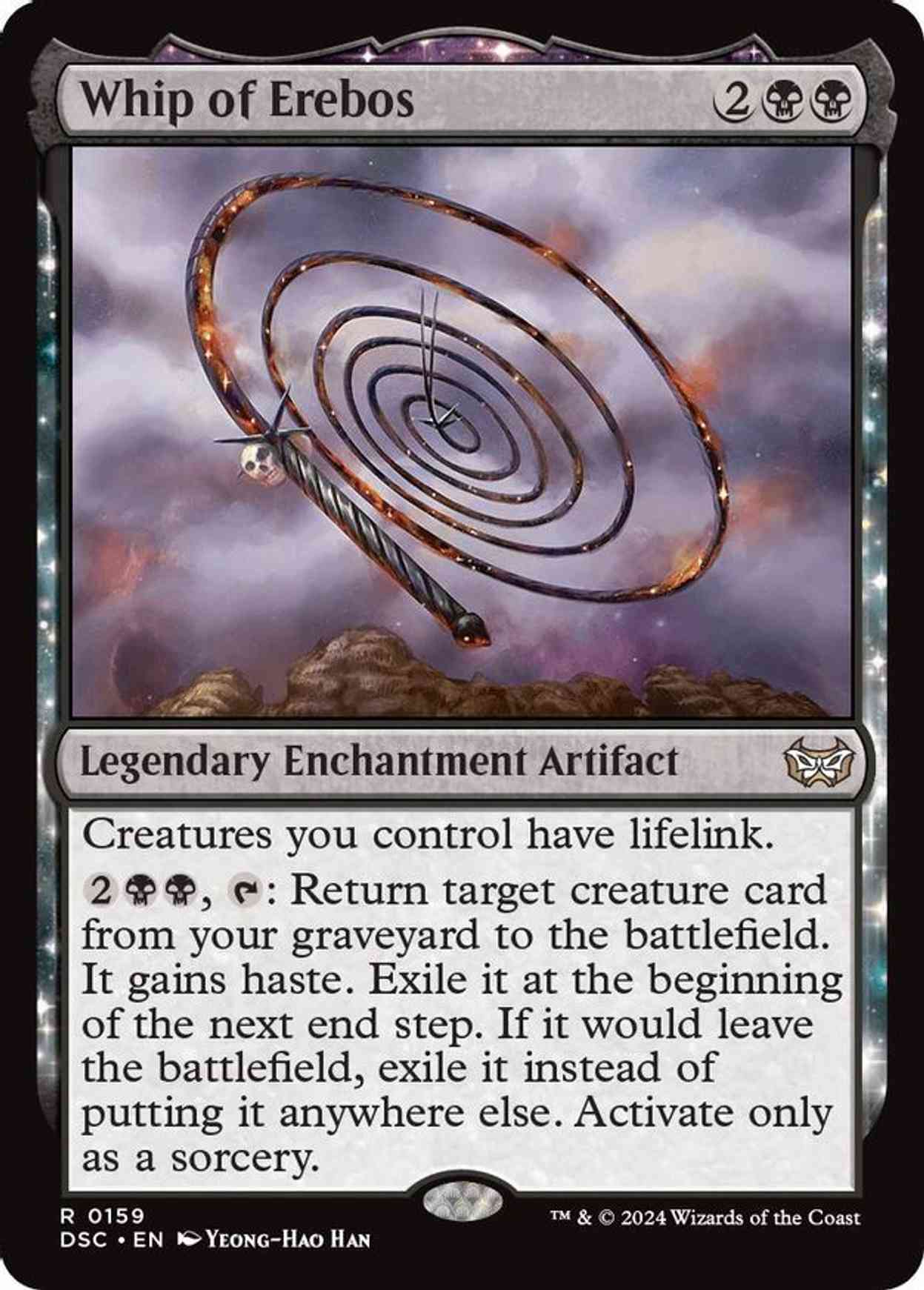 Whip of Erebos magic card front