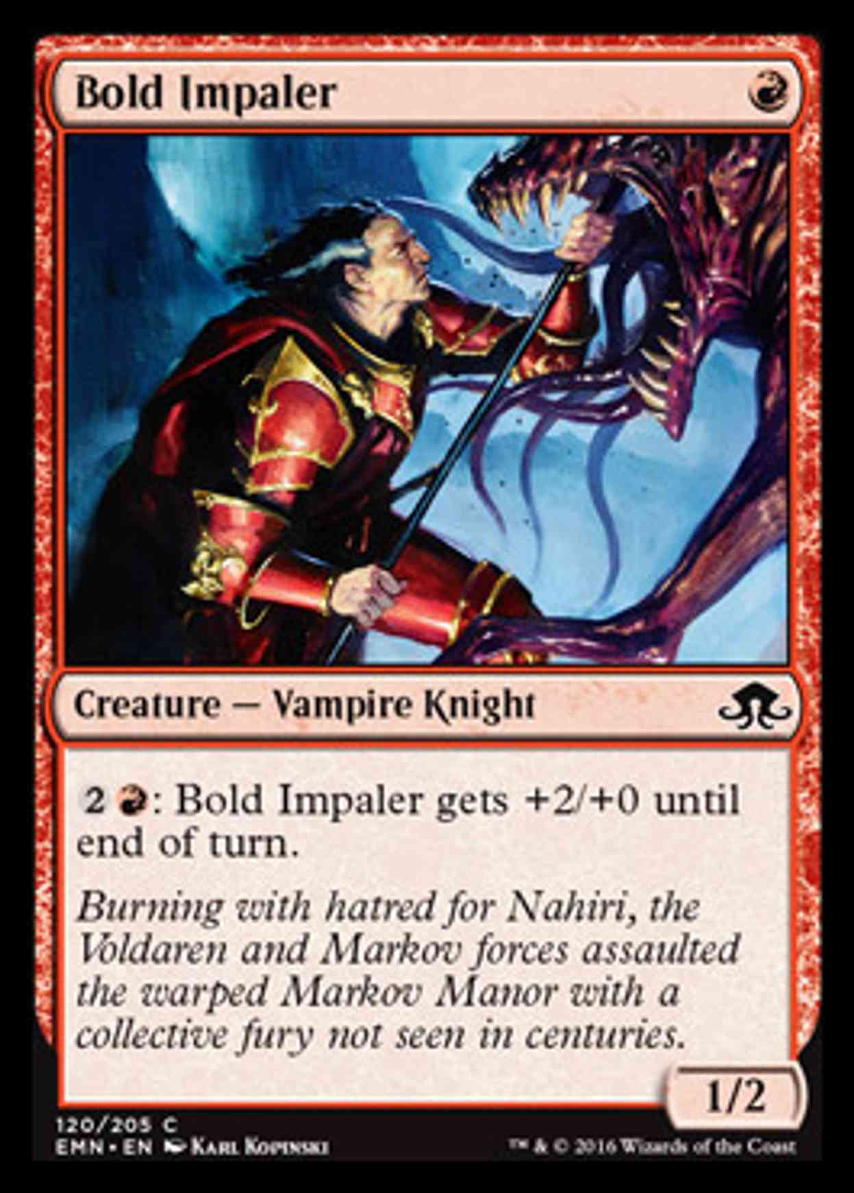 Bold Impaler magic card front