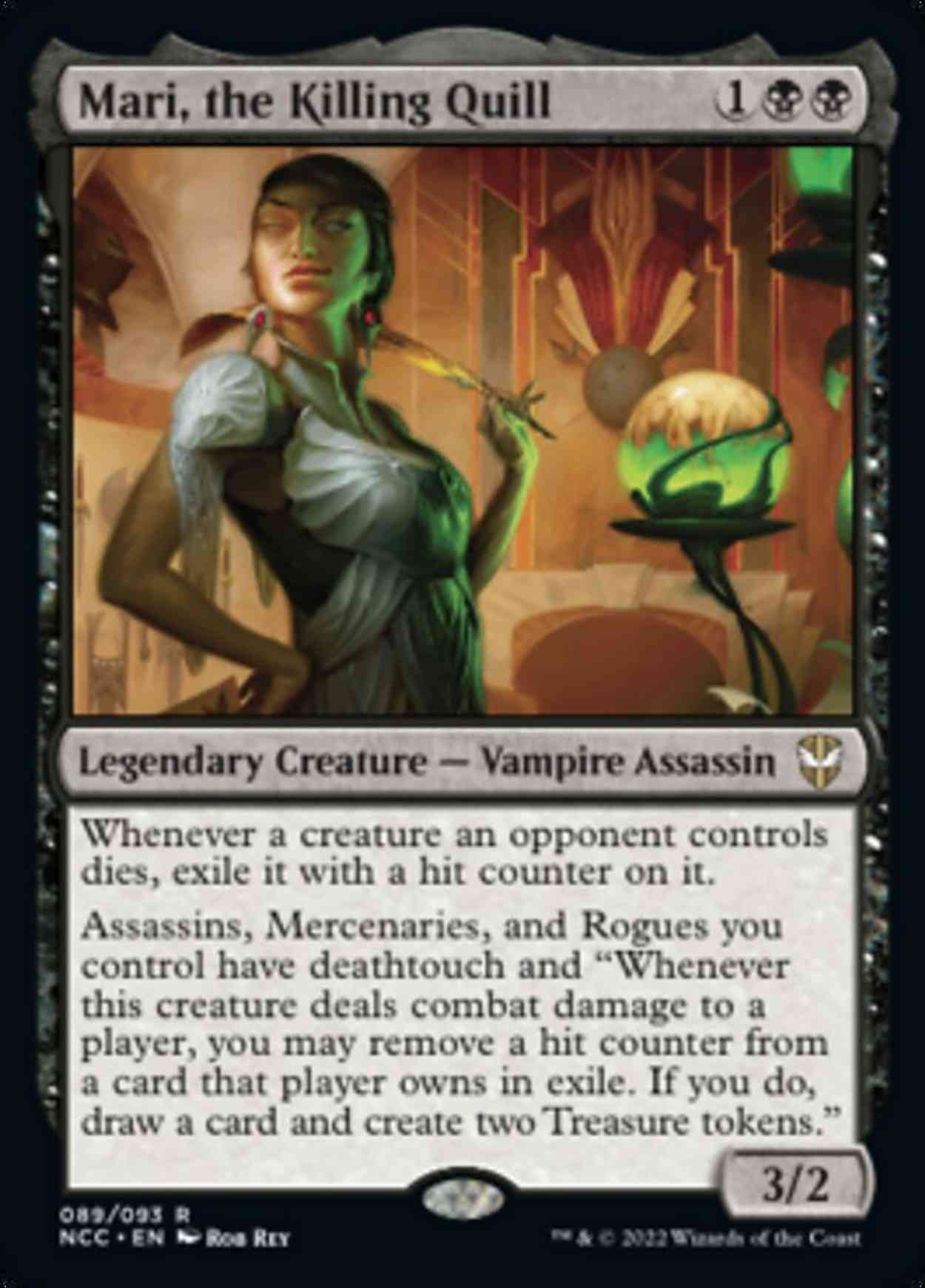 Mari, the Killing Quill Price from mtg New Capenna Commander