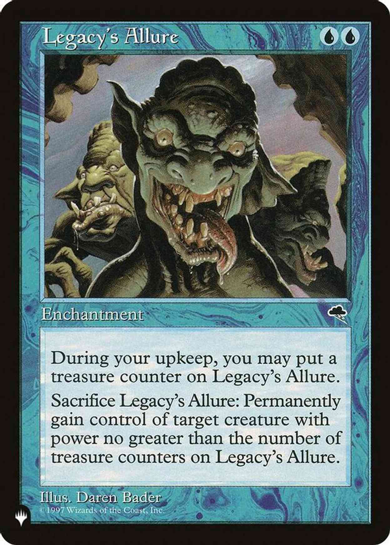 Legacy's Allure magic card front