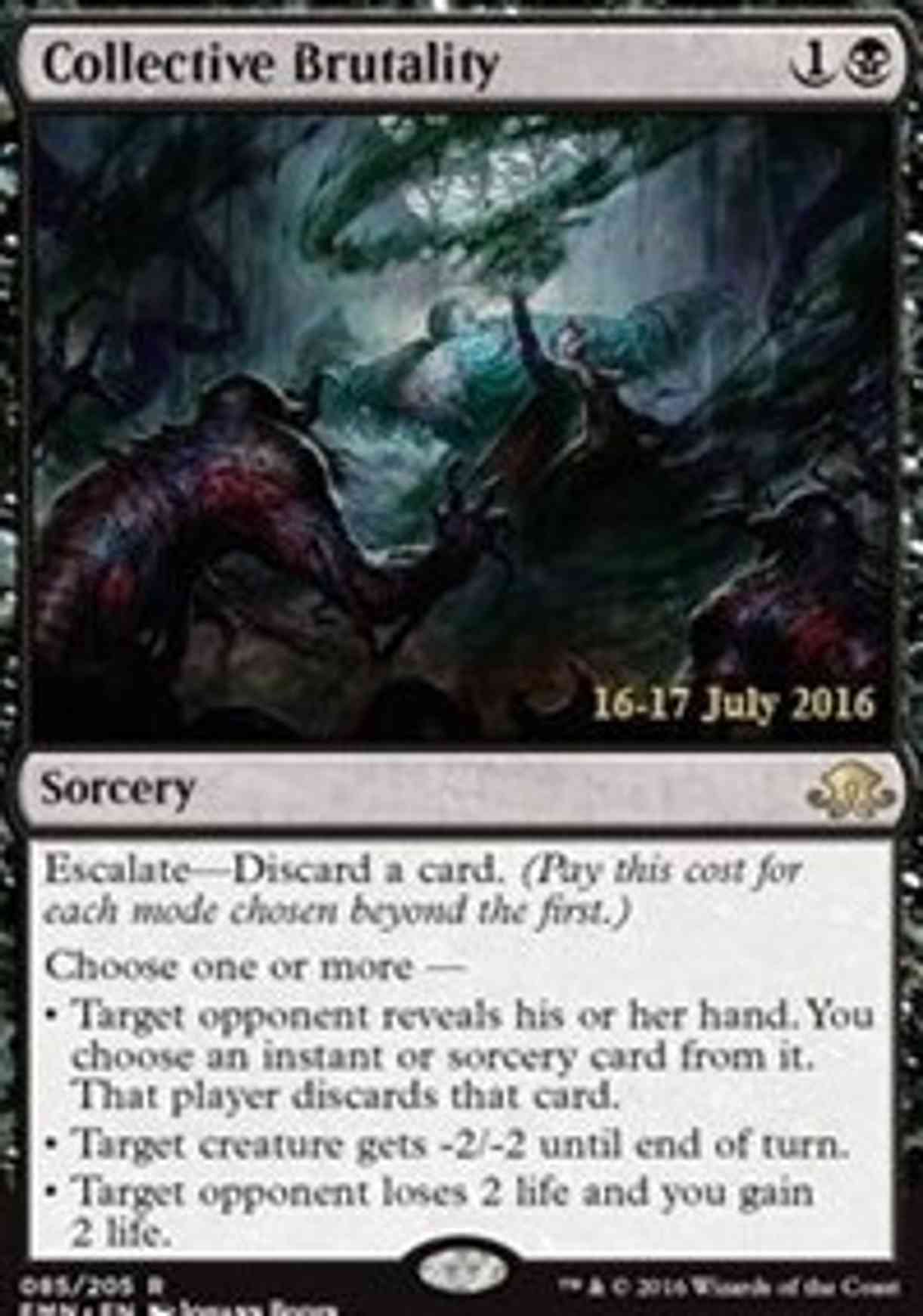 Collective Brutality magic card front