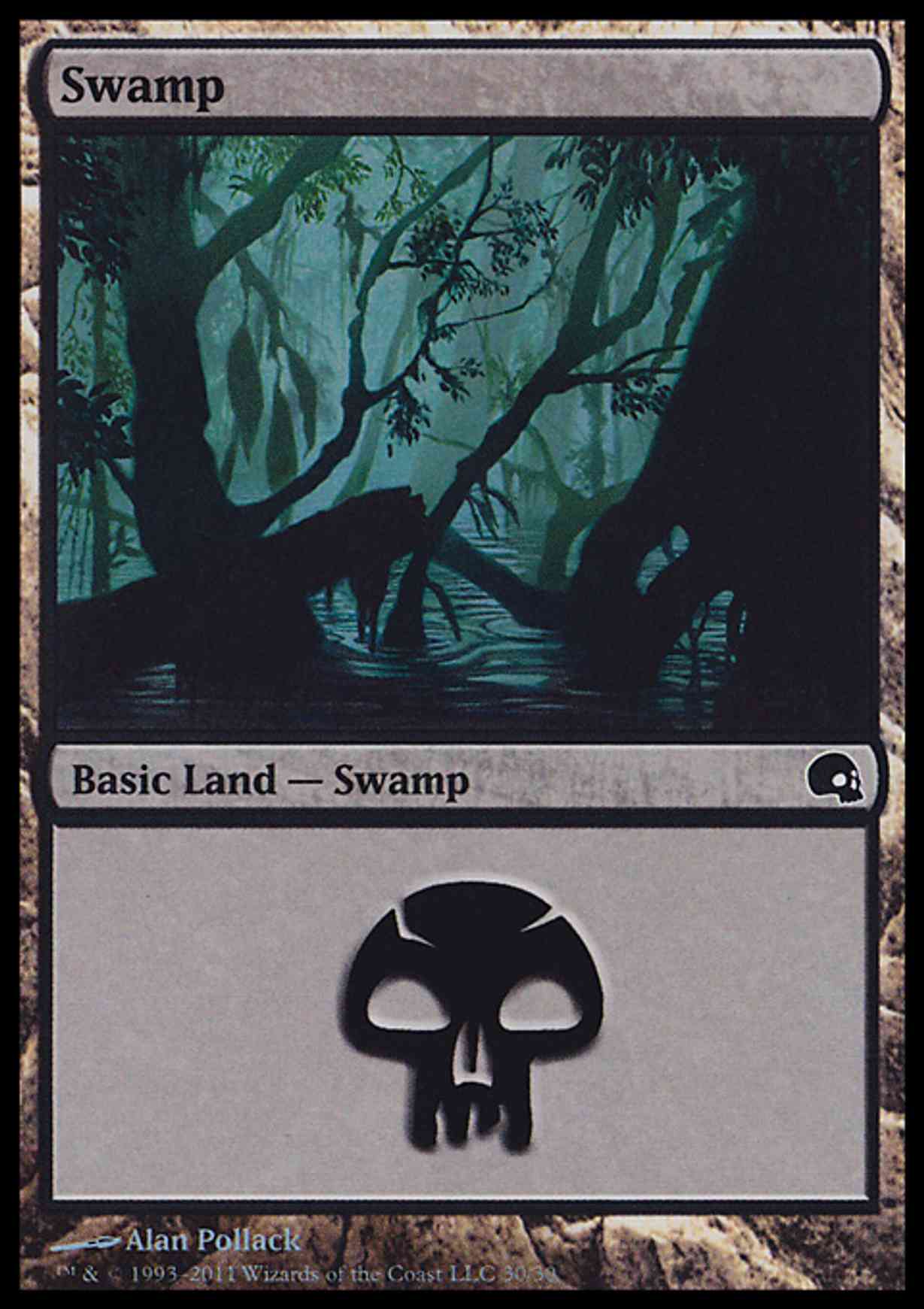 Swamp (30)  magic card front