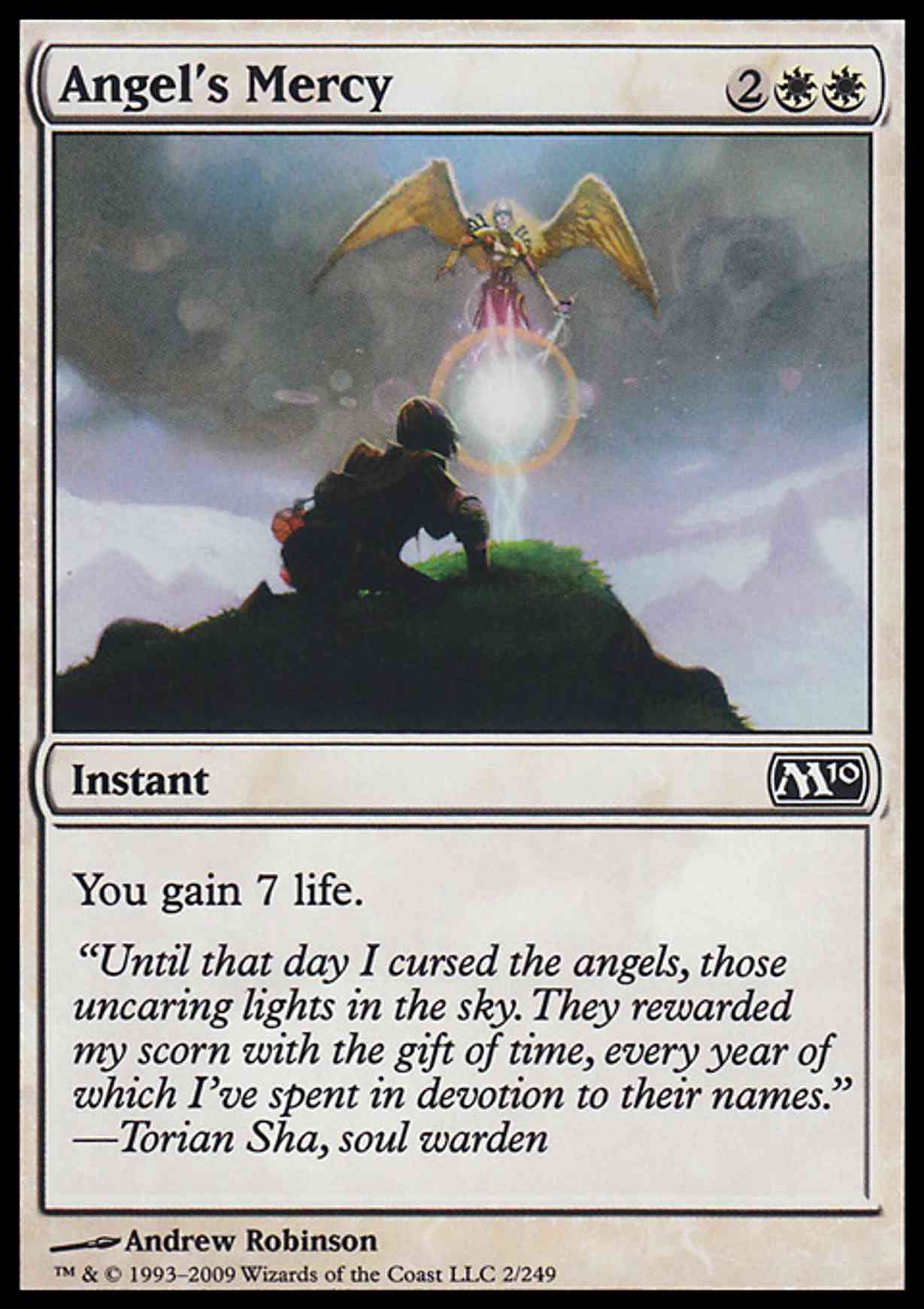 Angel's Mercy magic card front