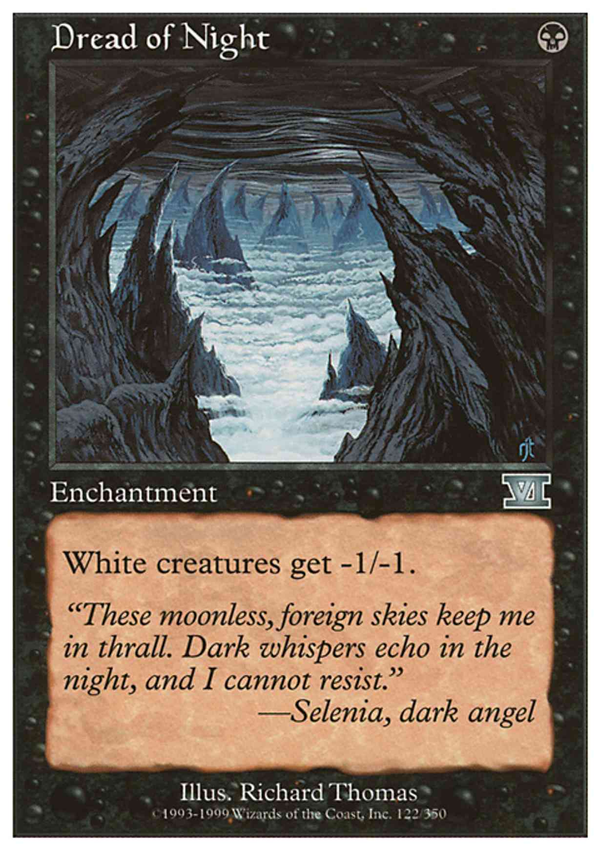 Dread of Night magic card front