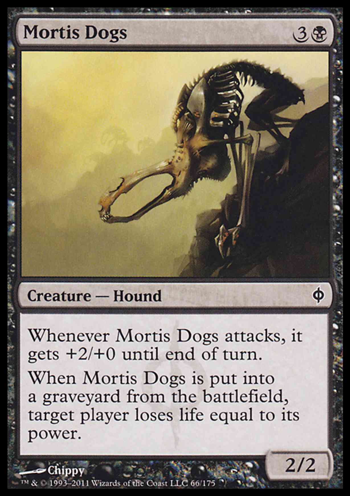 Mortis Dogs magic card front