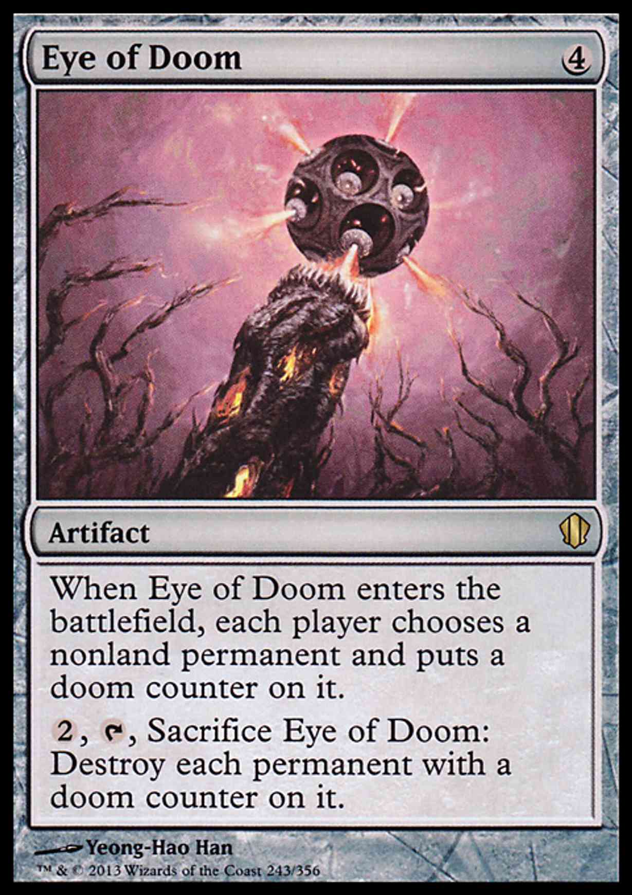 Eye of Doom magic card front