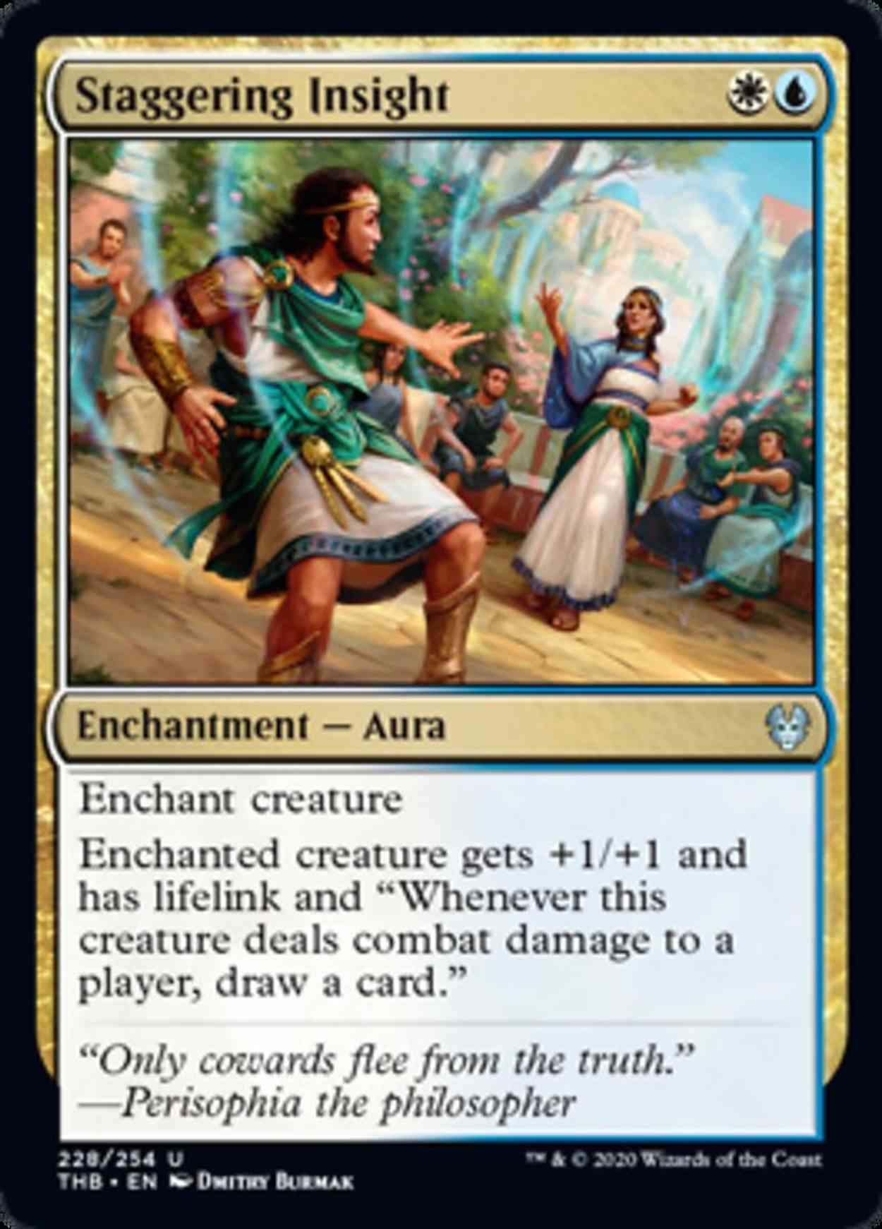 Staggering Insight magic card front