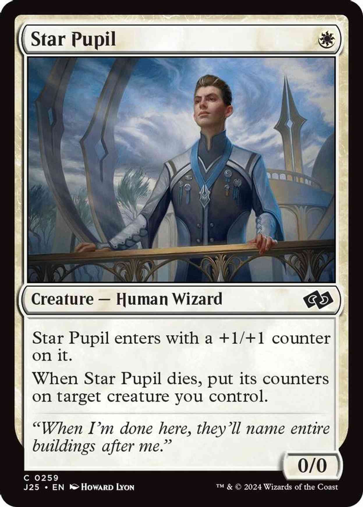 Star Pupil magic card front