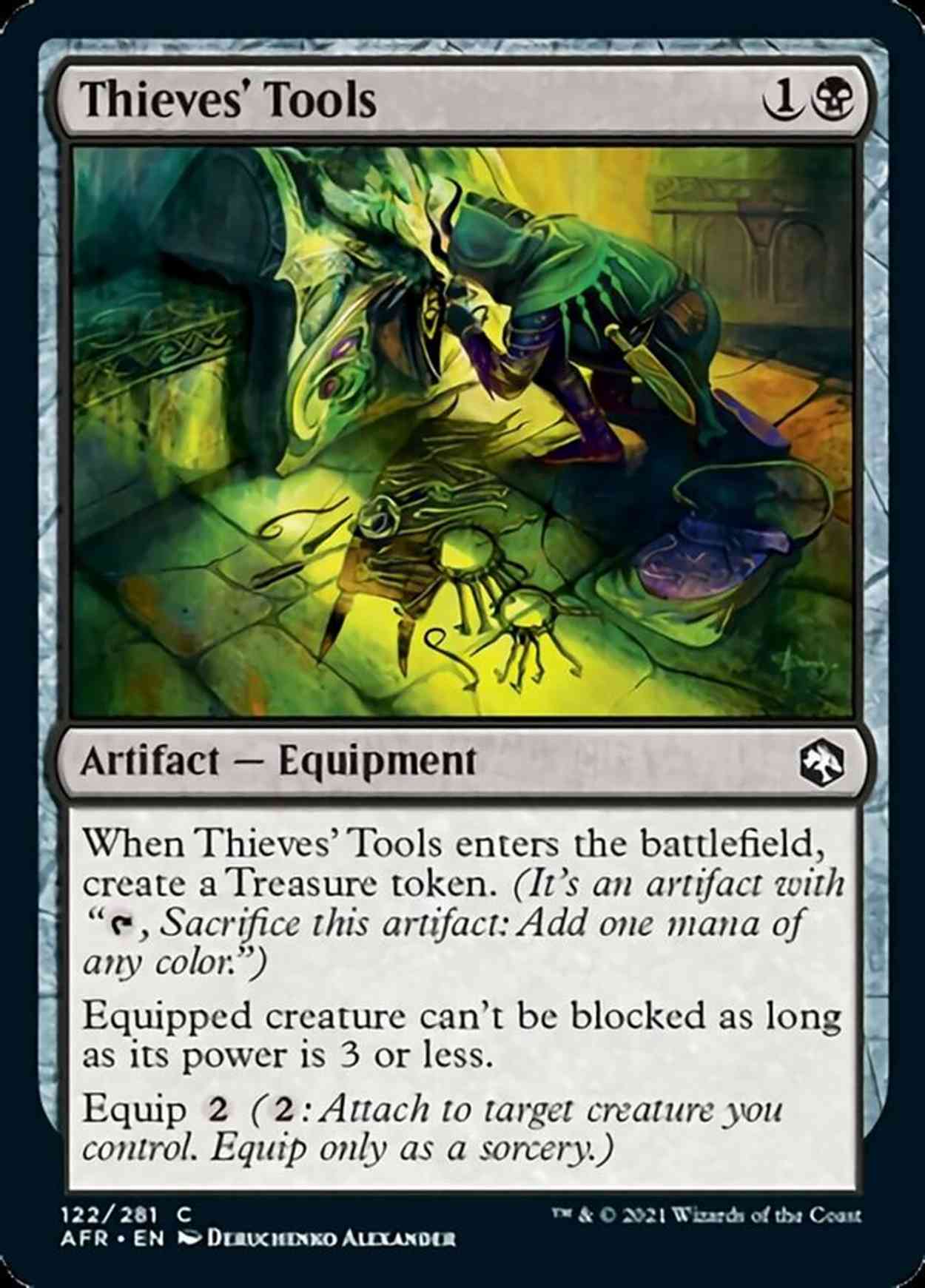 Thieves' Tools magic card front