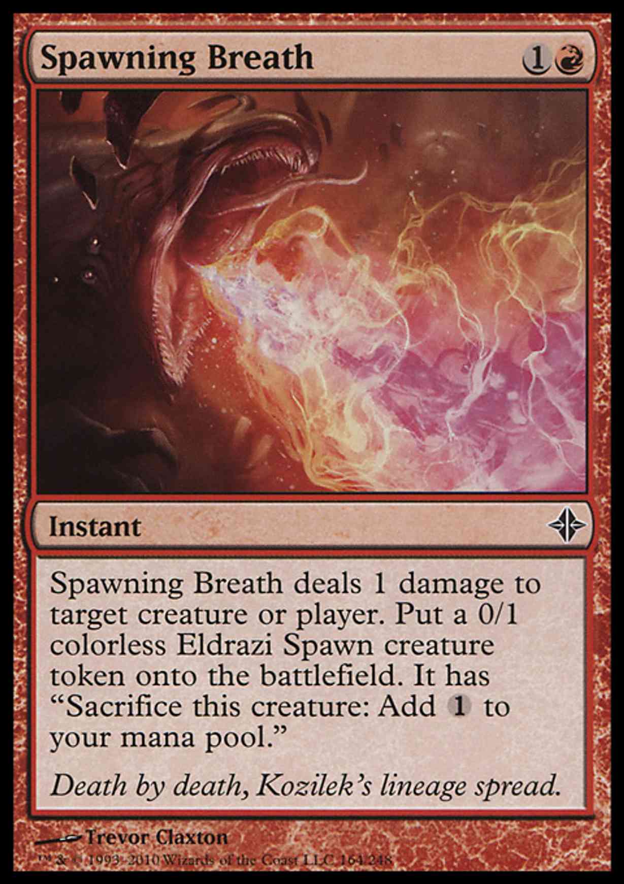 Spawning Breath magic card front