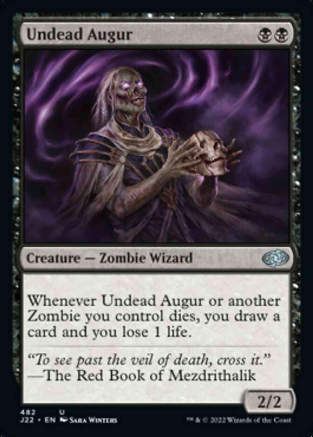 Undead Augur magic card front