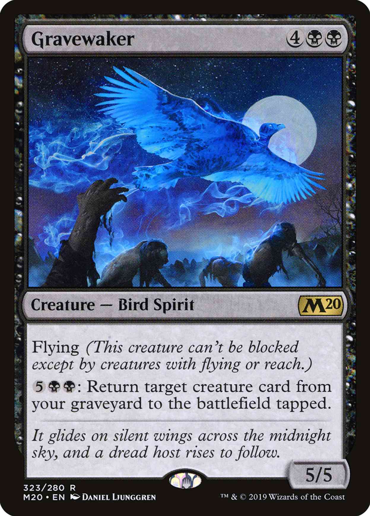Gravewaker magic card front