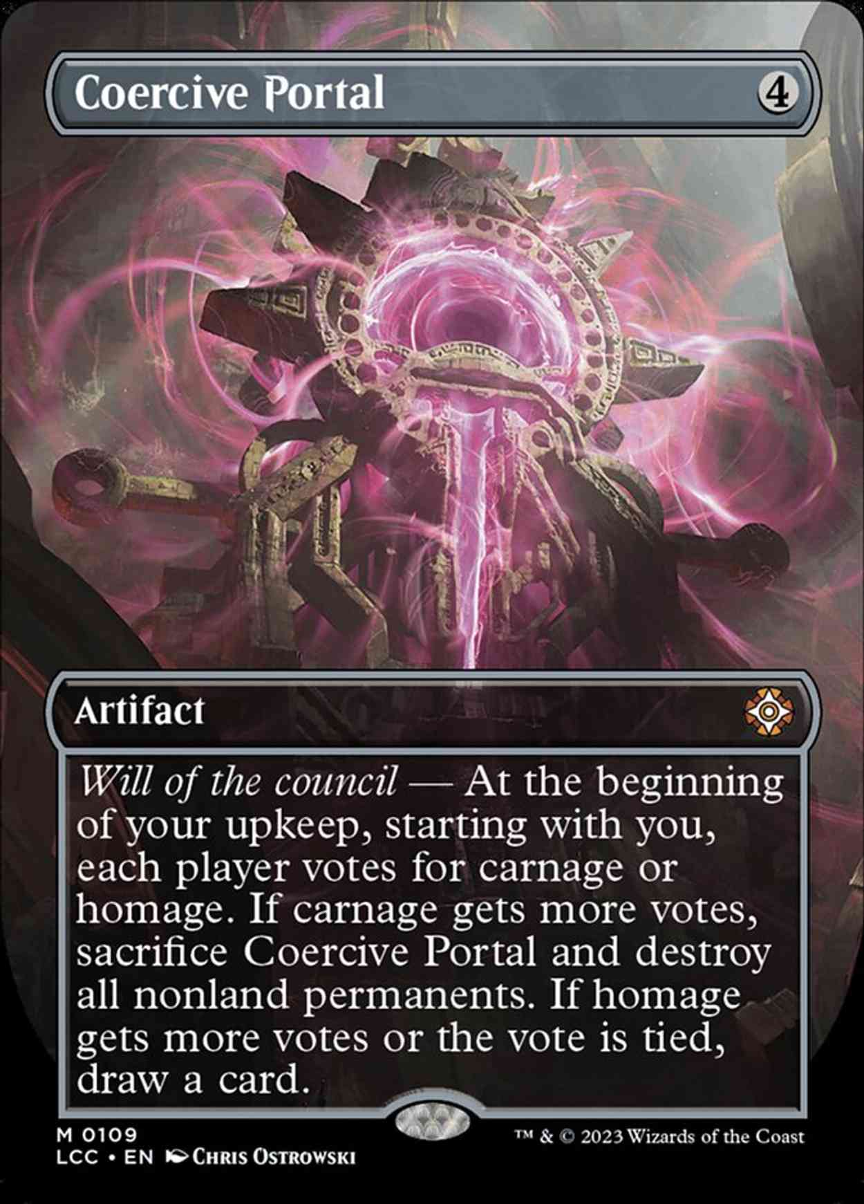 Coercive Portal (Borderless) magic card front