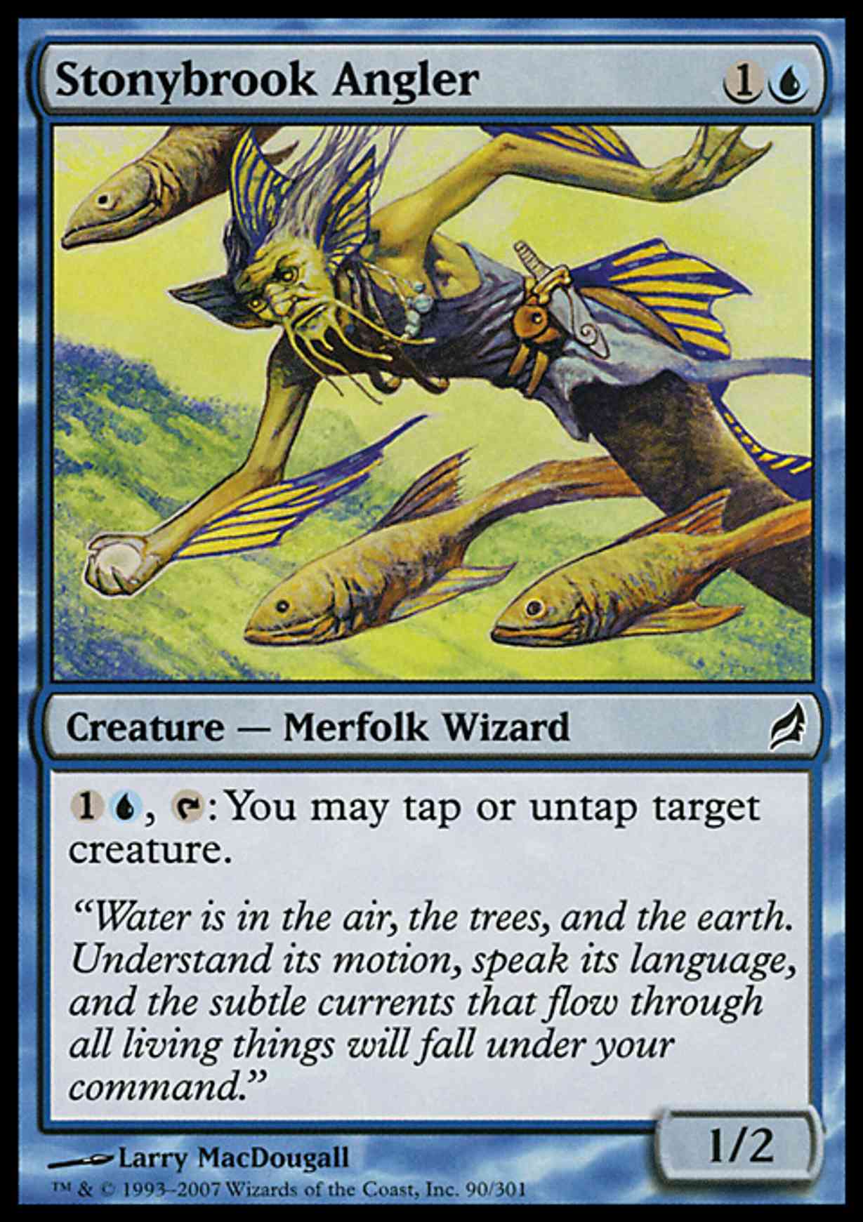 Stonybrook Angler magic card front
