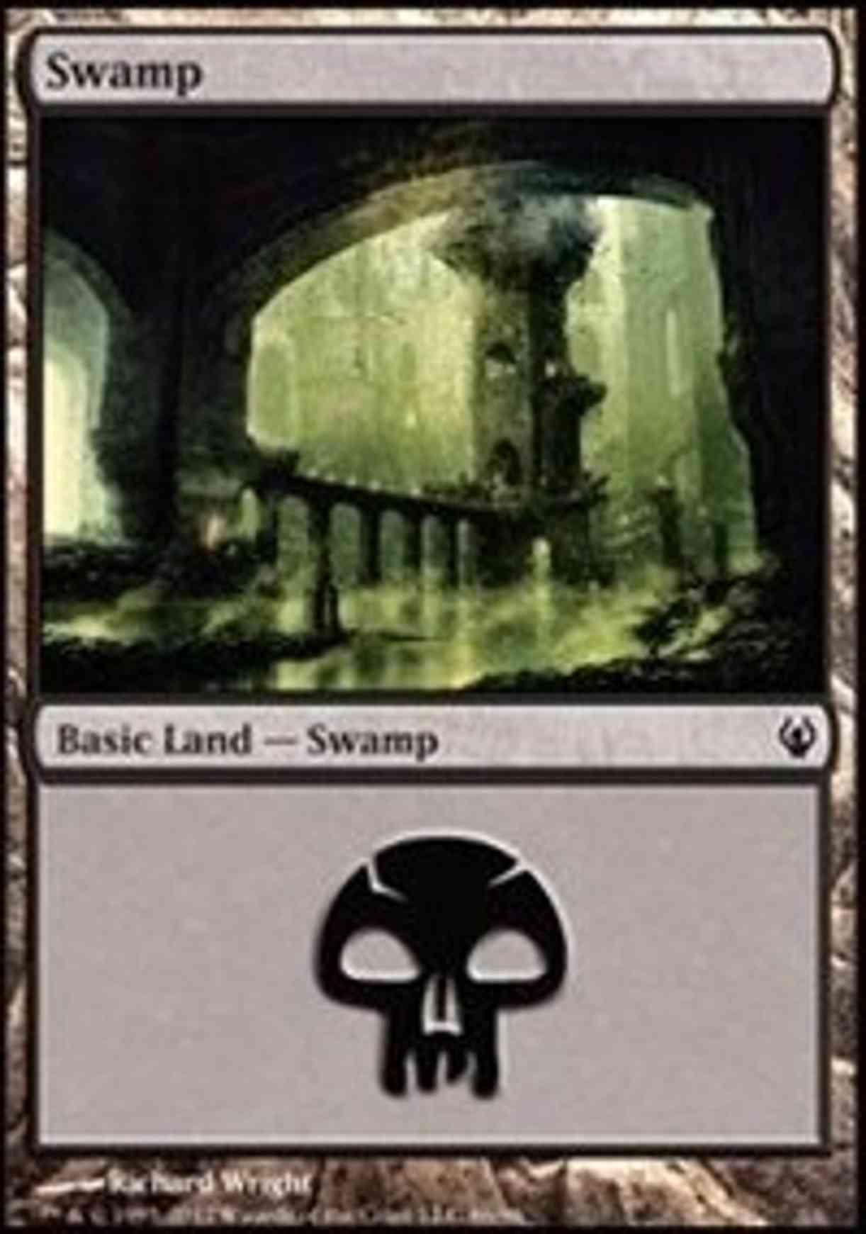 Swamp (86) magic card front