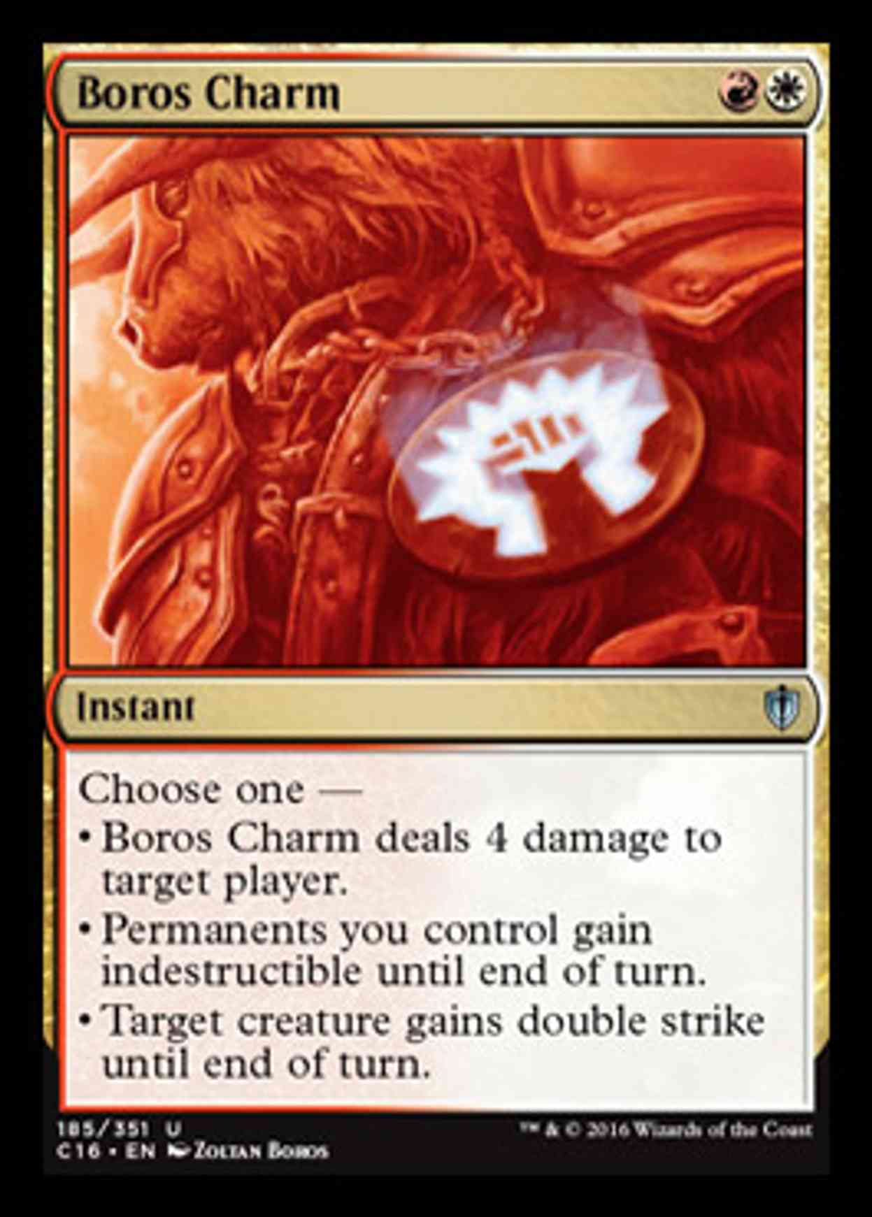 Boros Charm Price from mtg Commander 2016