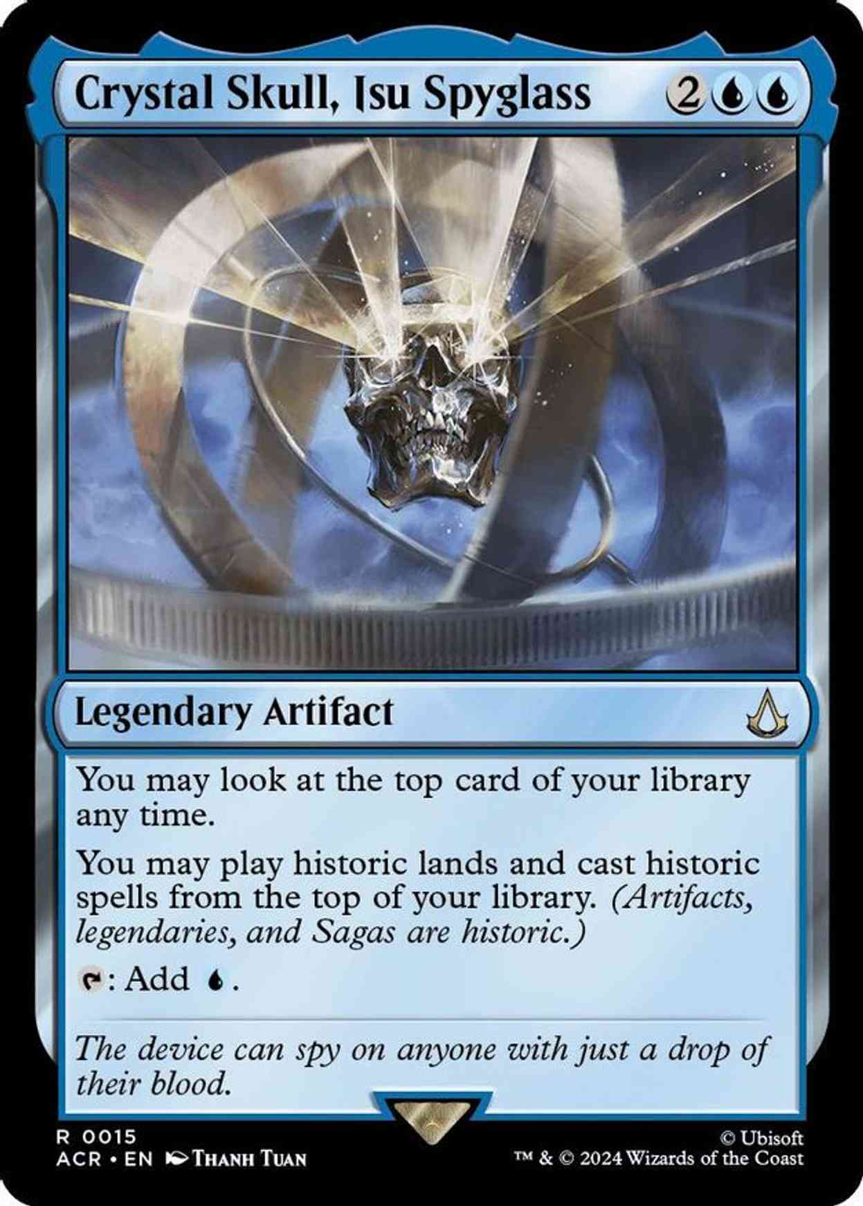 Crystal Skull, Isu Spyglass magic card front