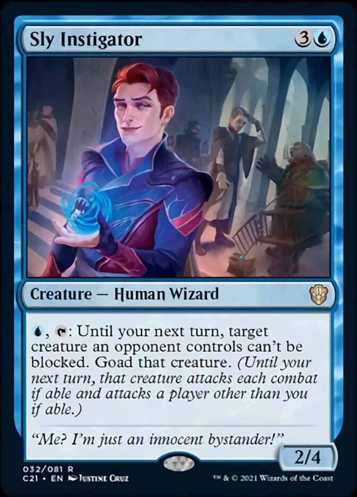 Sly Instigator magic card front